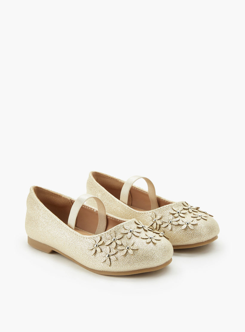 Juniors Girls Slip-On Ballerina Shoes-girls-shoes-ballerinas-image-1