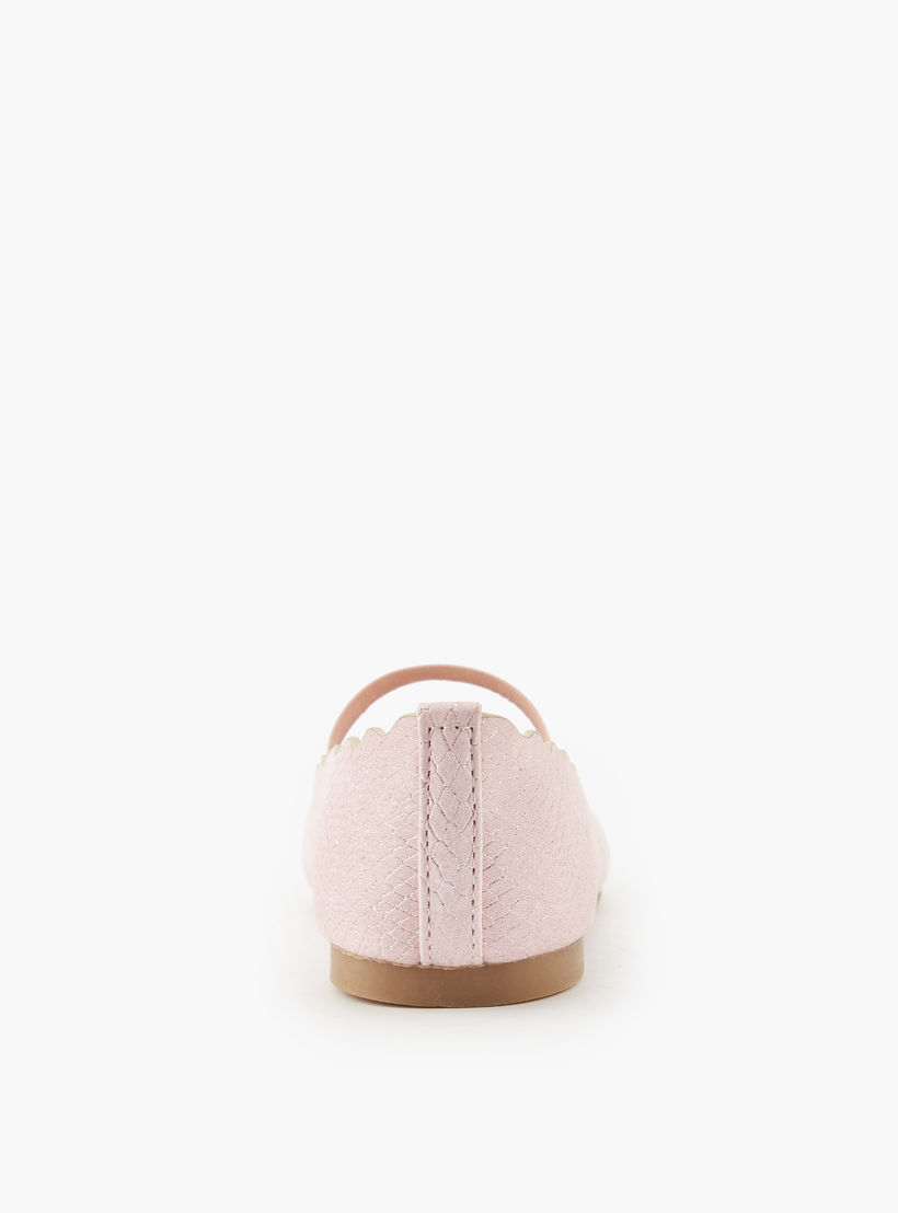 Juniors Girls' Scallop Hem Ballerina Shoes-girls-shoes-ballerinas-image-5