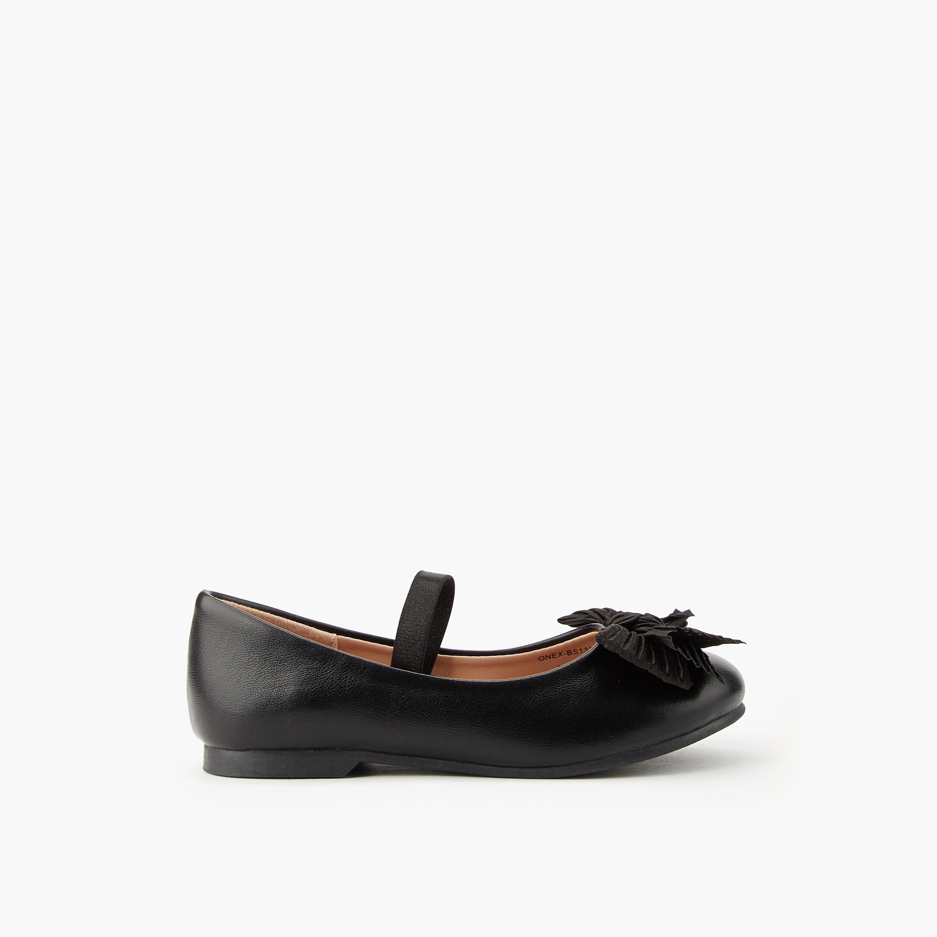 Juniors Girls' Bow Accent Ballerina Shoes-girls-shoes-ballerinas-image-2