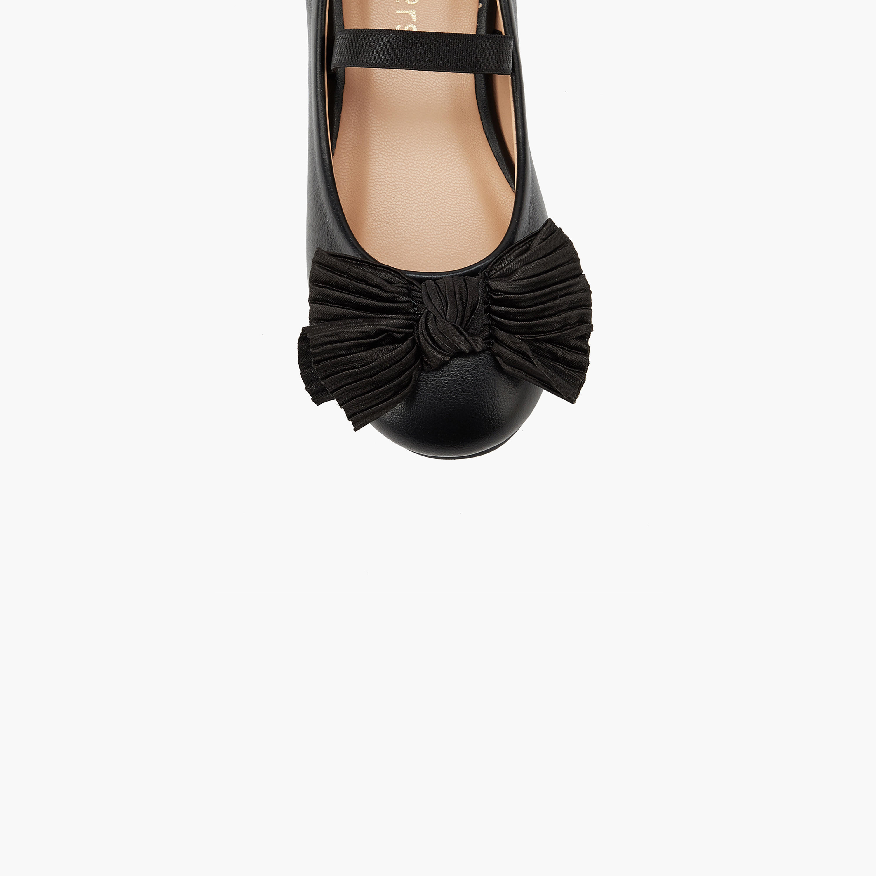 Juniors Girls' Bow Accent Ballerina Shoes-girls-shoes-ballerinas-image-4