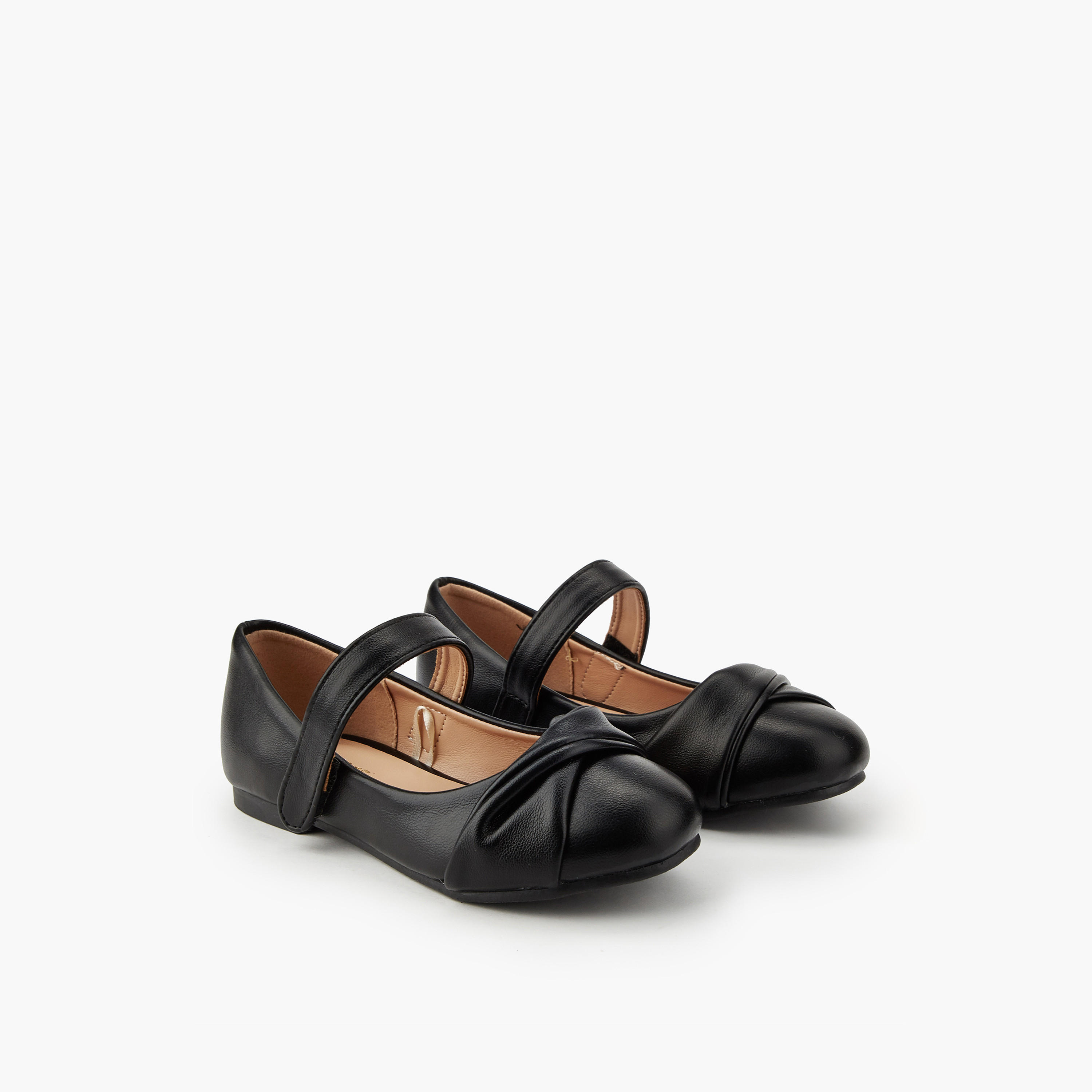 Juniors Girls' Knot Detail Ballerina Shoes-girls-shoes-ballerinas-image-1