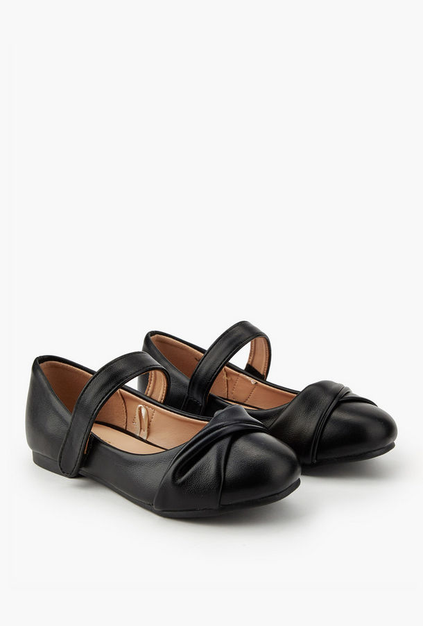 Juniors Girls' Knot Detail Ballerina Shoes-girls-shoes-ballerinas-image-1