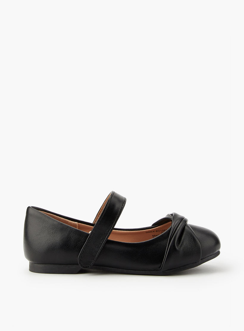 Juniors Girls' Knot Detail Ballerina Shoes-girls-shoes-ballerinas-image-2