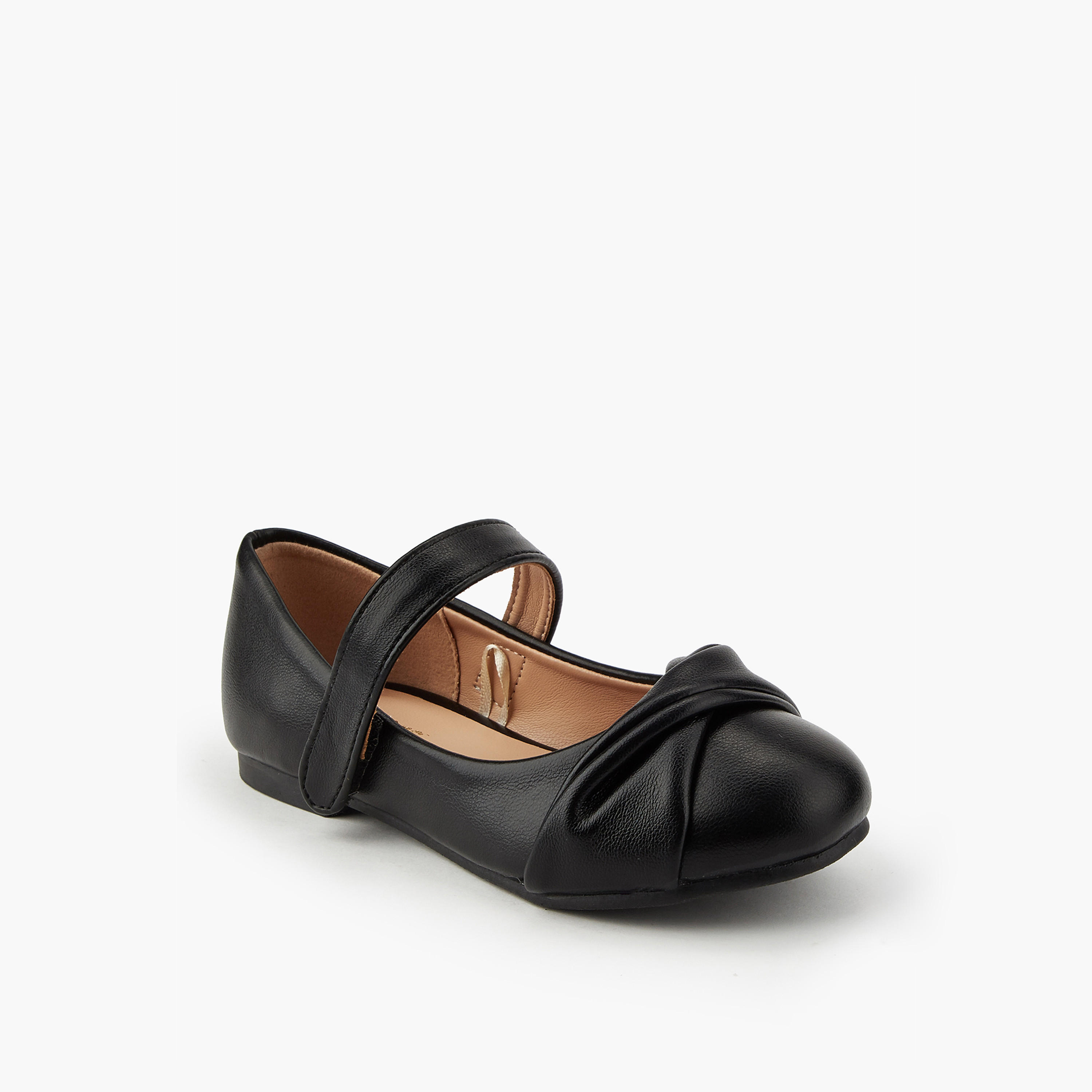 Juniors Girls' Knot Detail Ballerina Shoes-girls-shoes-ballerinas-image-3