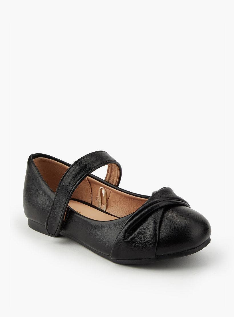 Juniors Girls' Knot Detail Ballerina Shoes-girls-shoes-ballerinas-image-3
