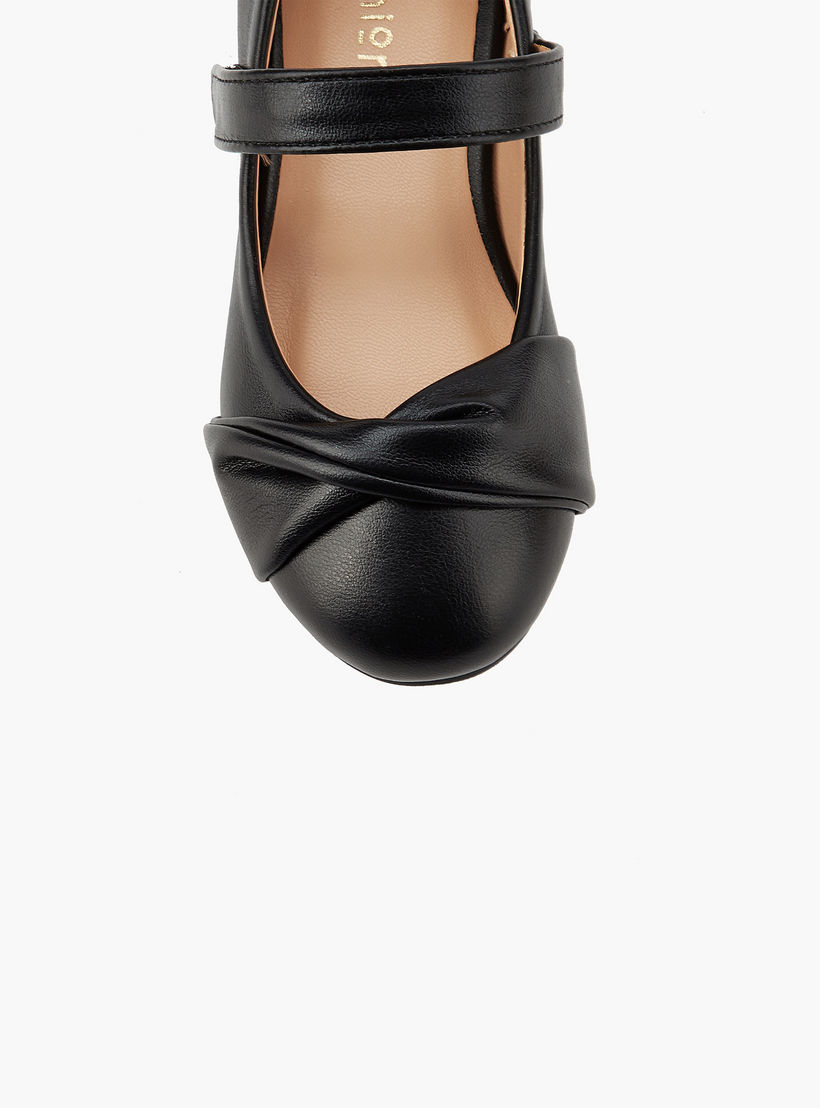 Juniors Girls' Knot Detail Ballerina Shoes-girls-shoes-ballerinas-image-4