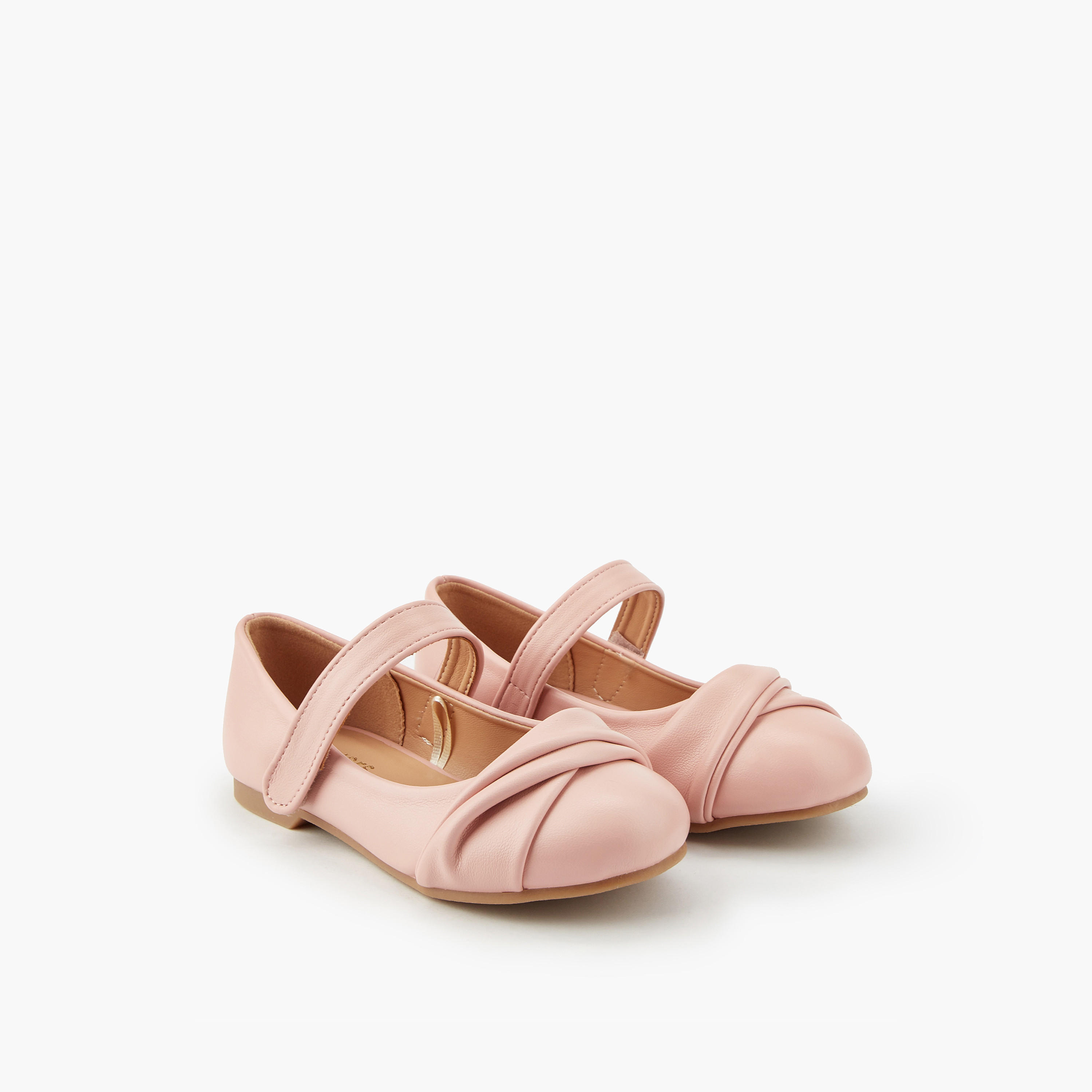 حذاء باليرينا بتفاصيل عقدة للبنات من جونيورز-girls-shoes-ballerinas-image-1