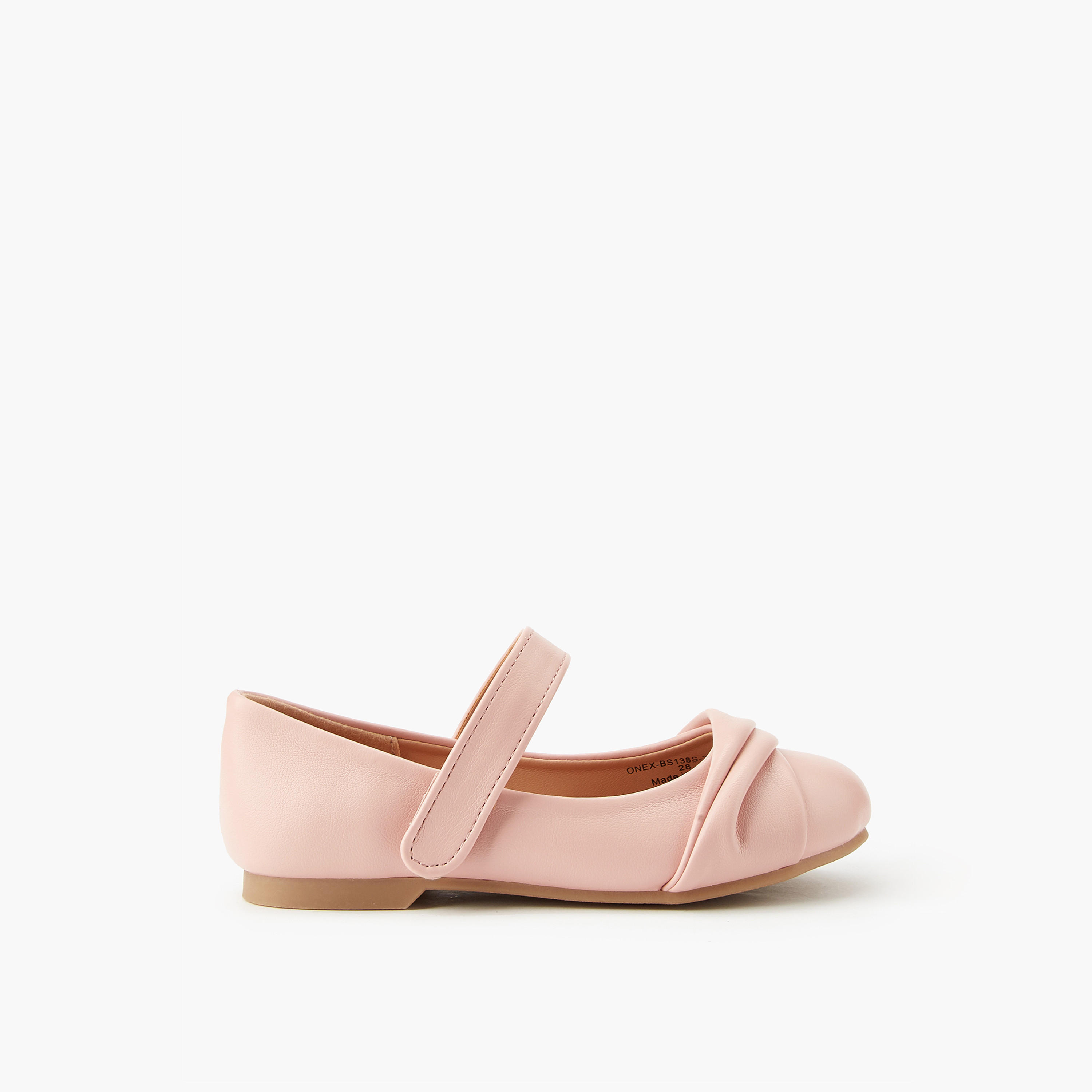 حذاء باليرينا بتفاصيل عقدة للبنات من جونيورز-girls-shoes-ballerinas-image-2
