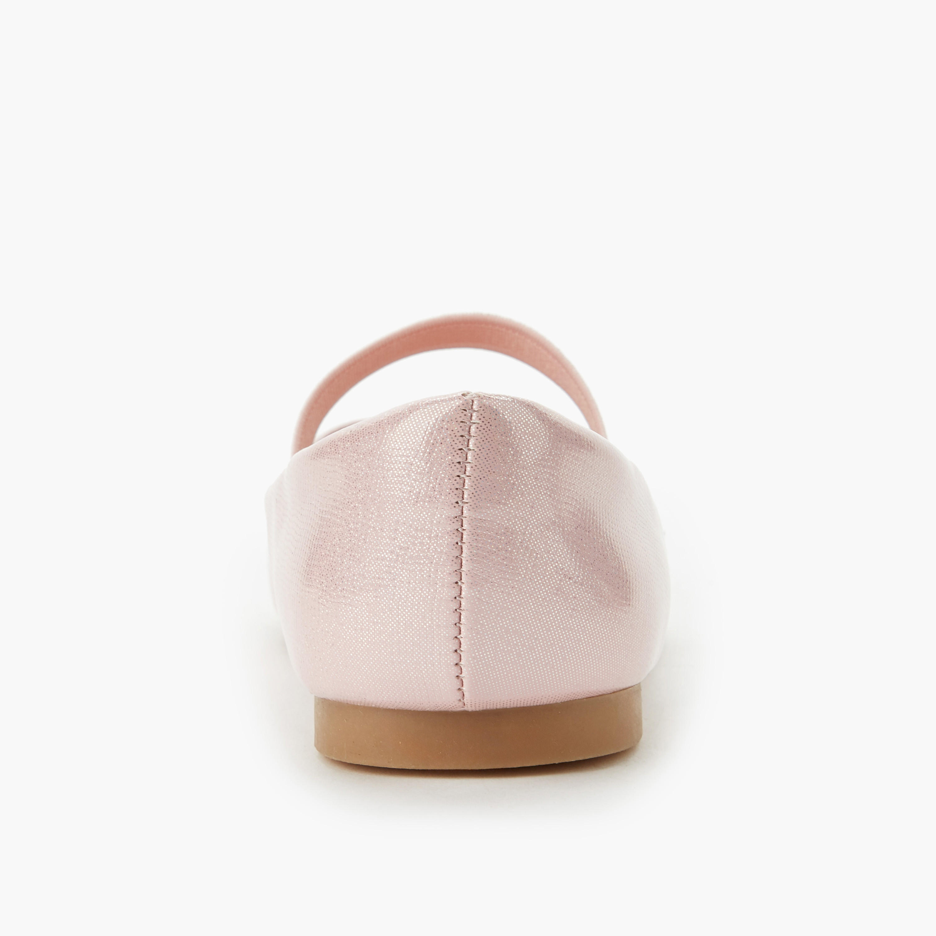Juniors Girls Floral Accent Ballerina Shoes-girls-shoes-ballerinas-image-4