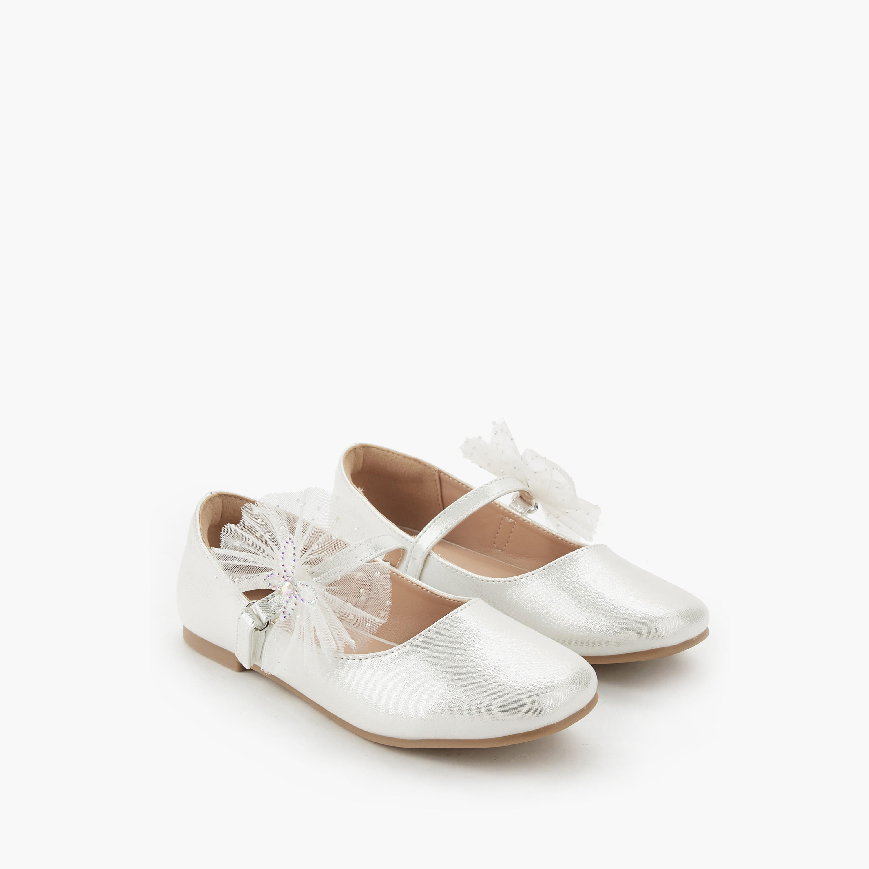 Celeste Girls Butterfly Embellished Ballerina Shoes-girls-shoes-maryjanes-image-1