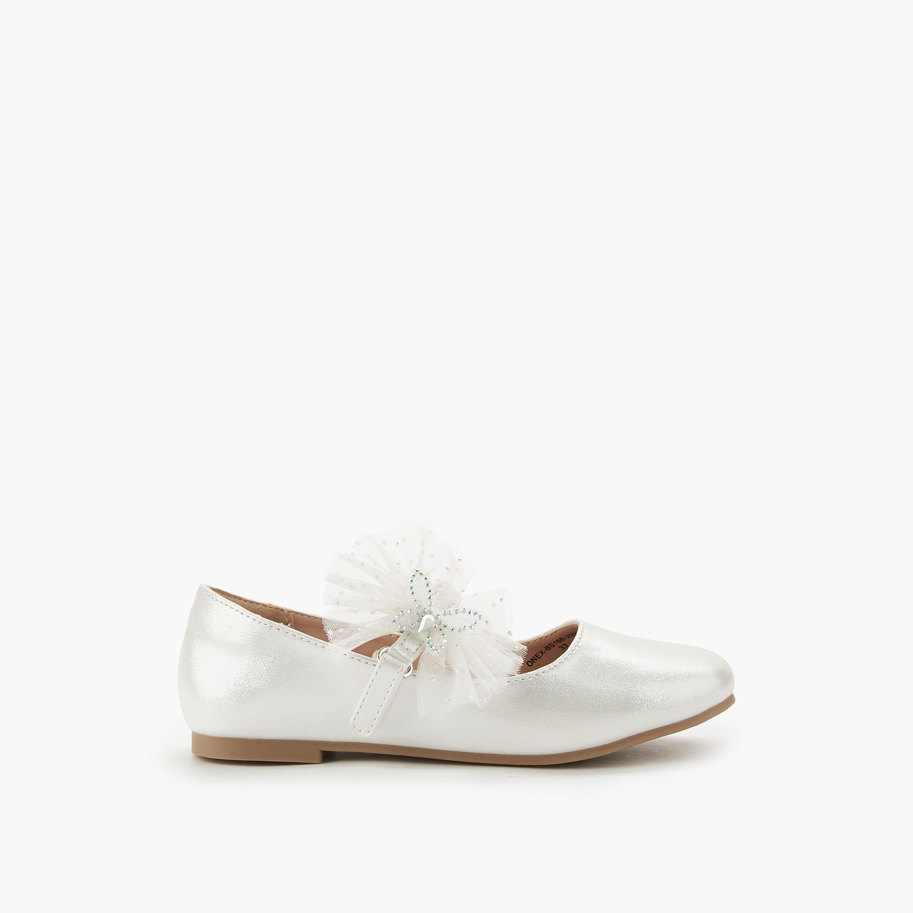 Celeste Girls Butterfly Embellished Ballerina Shoes-girls-shoes-maryjanes-image-2