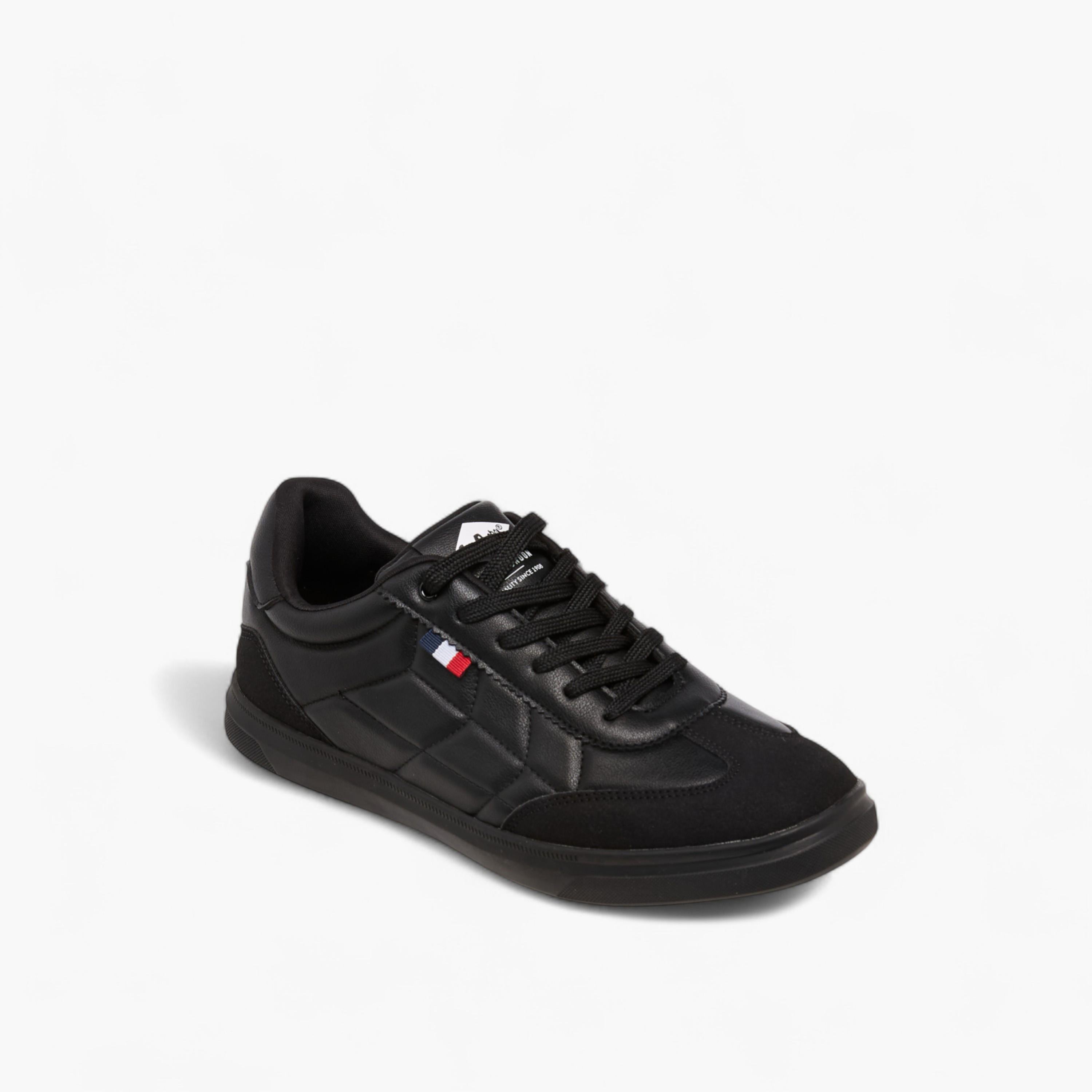 Lee Cooper Men's Panelled Lace-Up Sneakers-men-shoes-sneakers-image-2