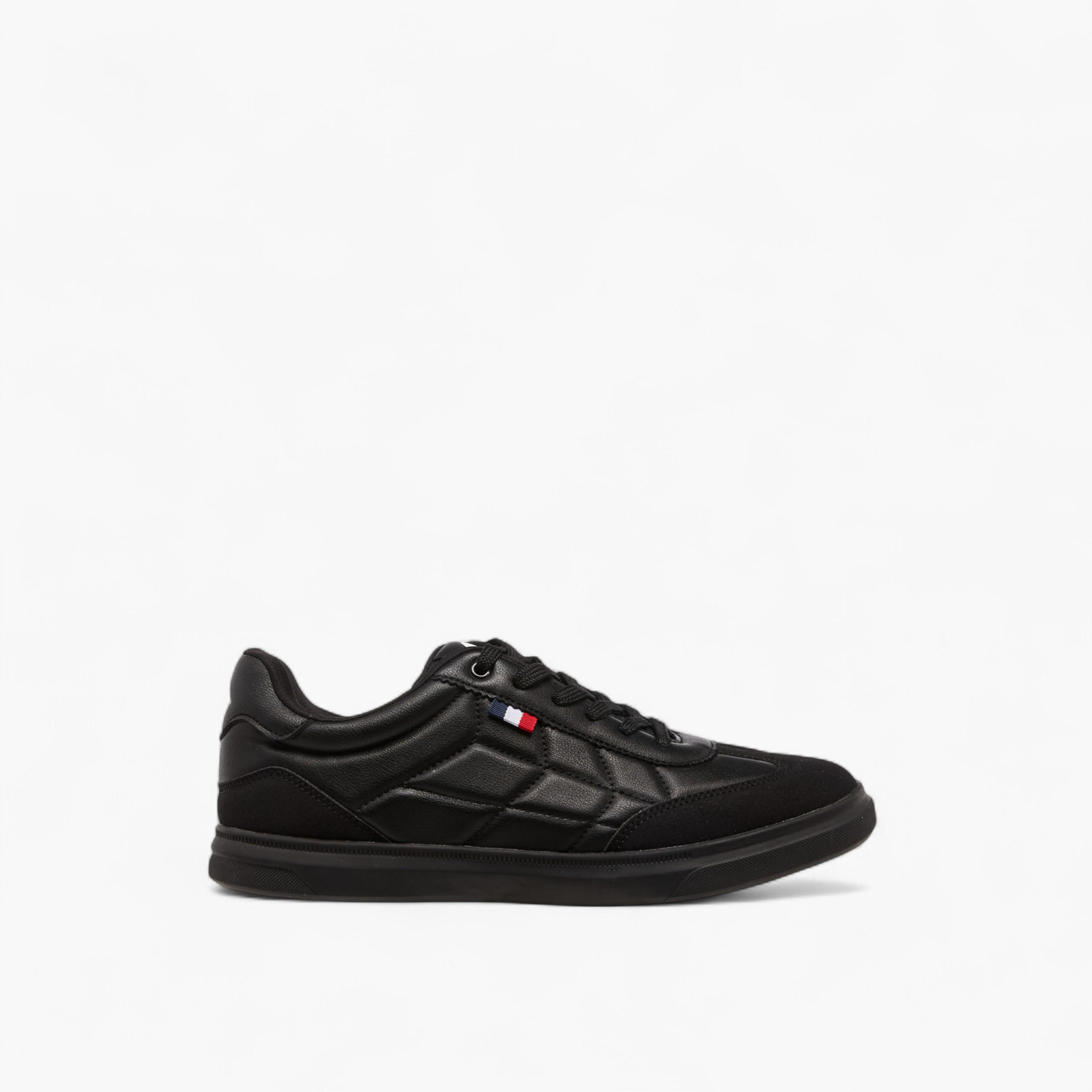 Lee Cooper Men's Panelled Lace-Up Sneakers-men-shoes-sneakers-image-3