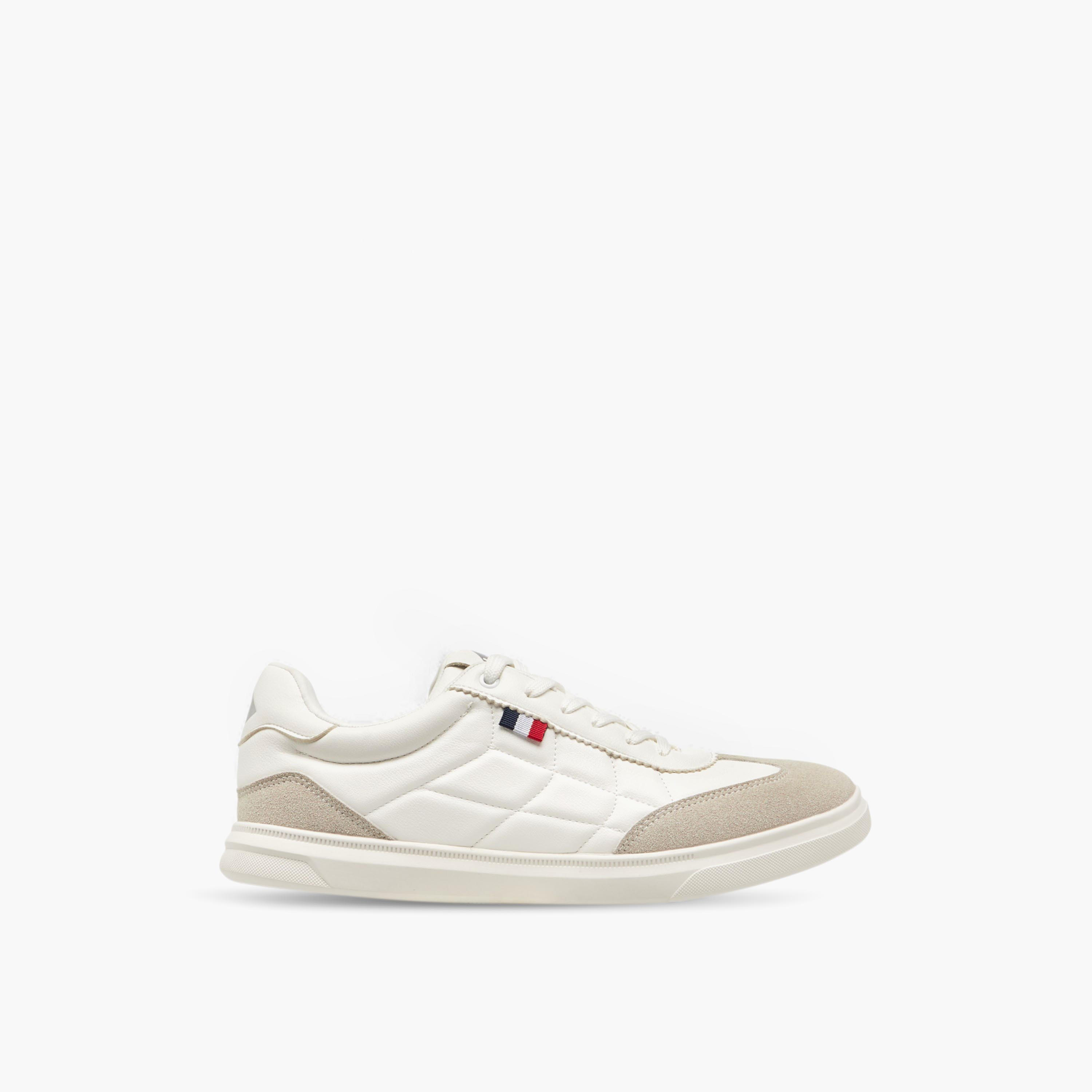 Lee Cooper Men's Panelled Lace-Up Sneakers-men-shoes-sneakers-image-3