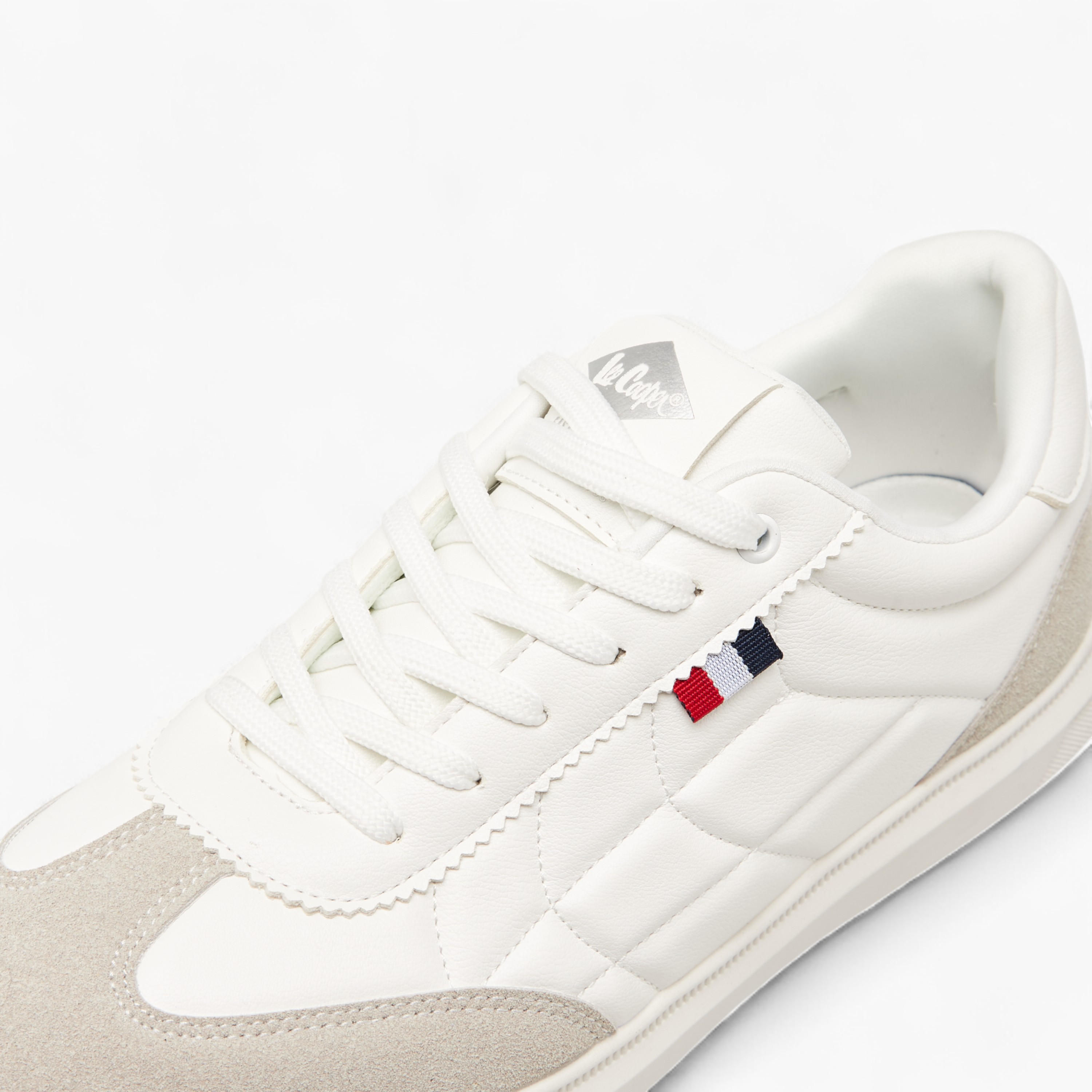 Lee Cooper Men's Panelled Lace-Up Sneakers-men-shoes-sneakers-image-4