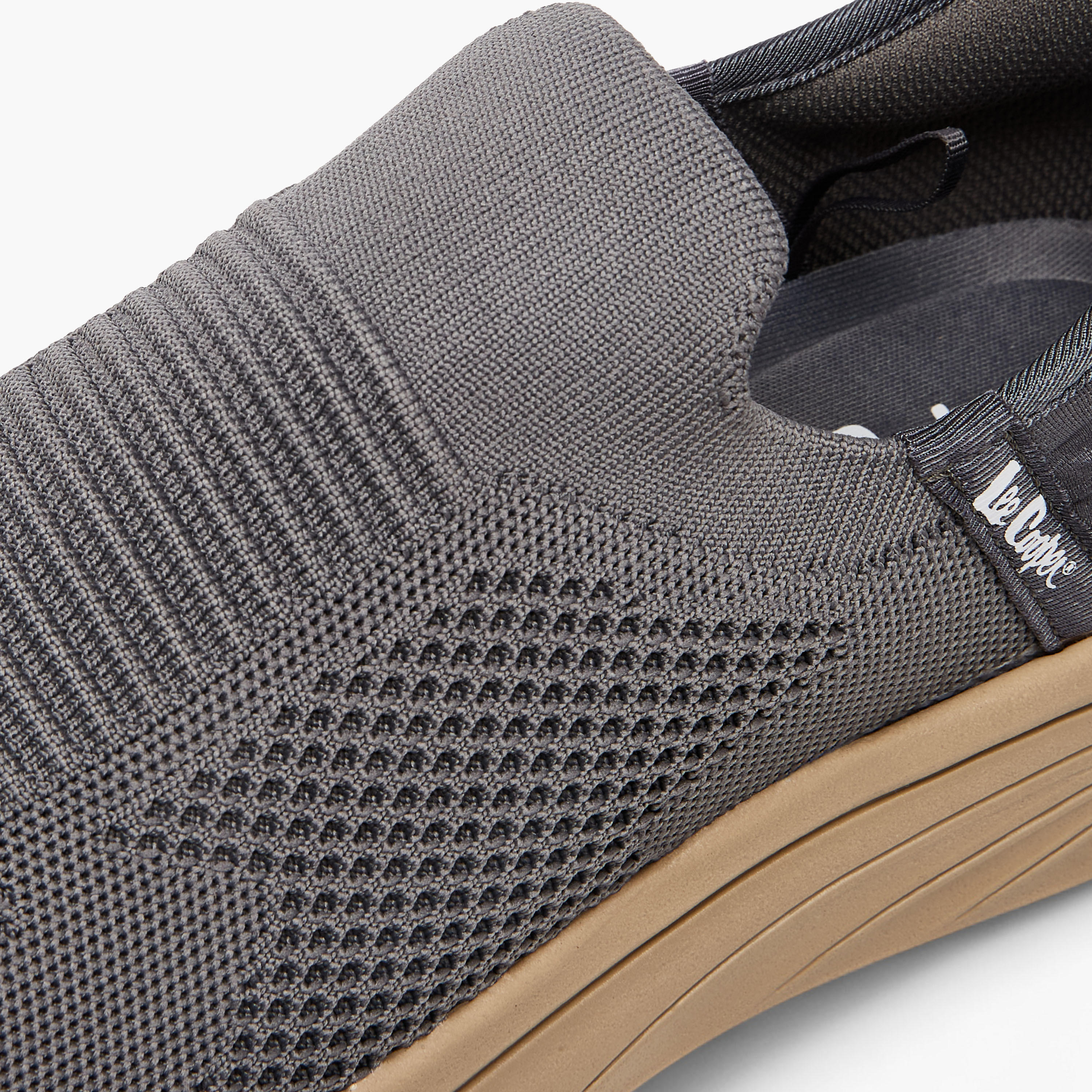 Lee Cooper Men's Textured Slip-On Sneakers-men-shoes-sneakers-image-4