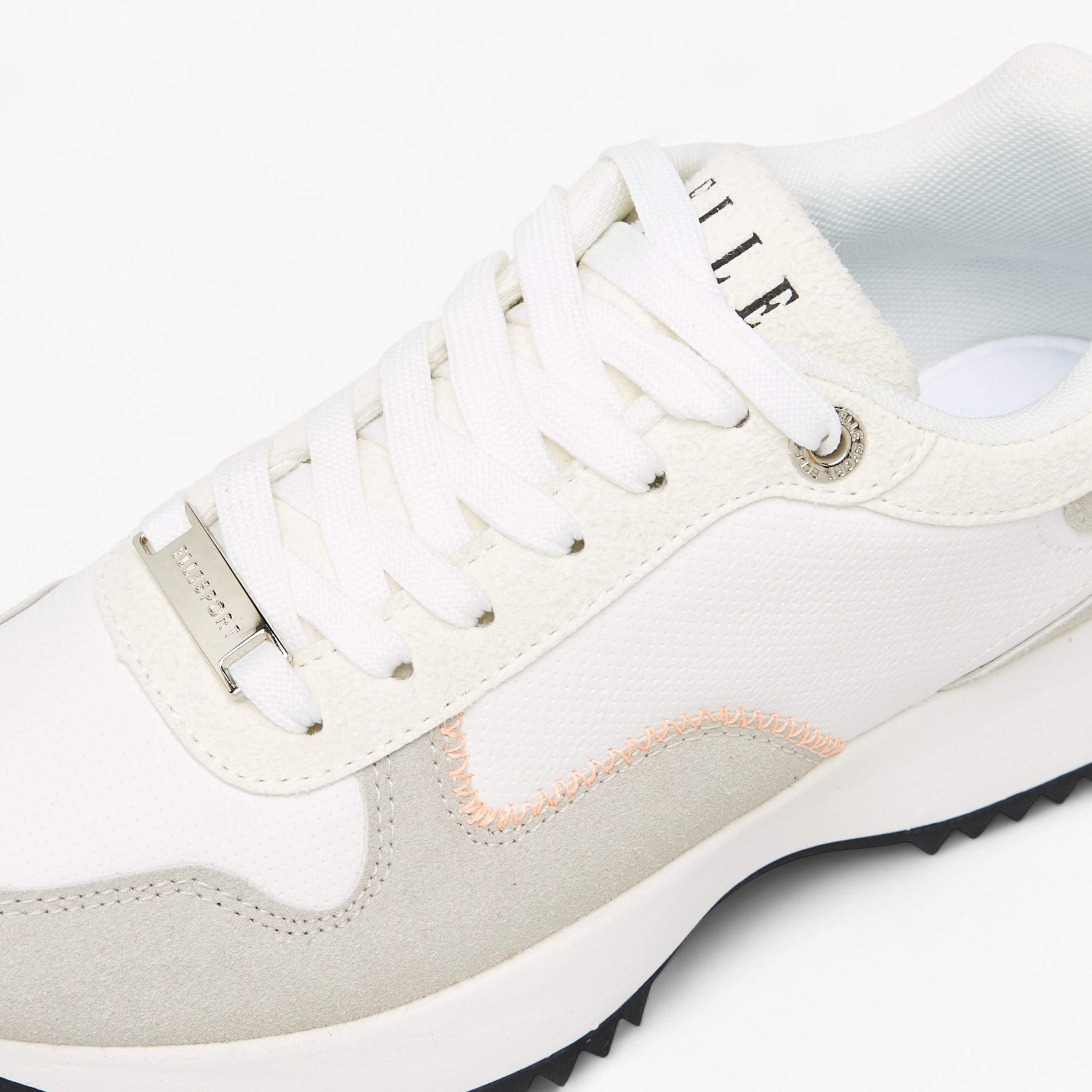 Elle Women's Panelled Lace-Up Sneakers-women-shoes-sneakers-image-4