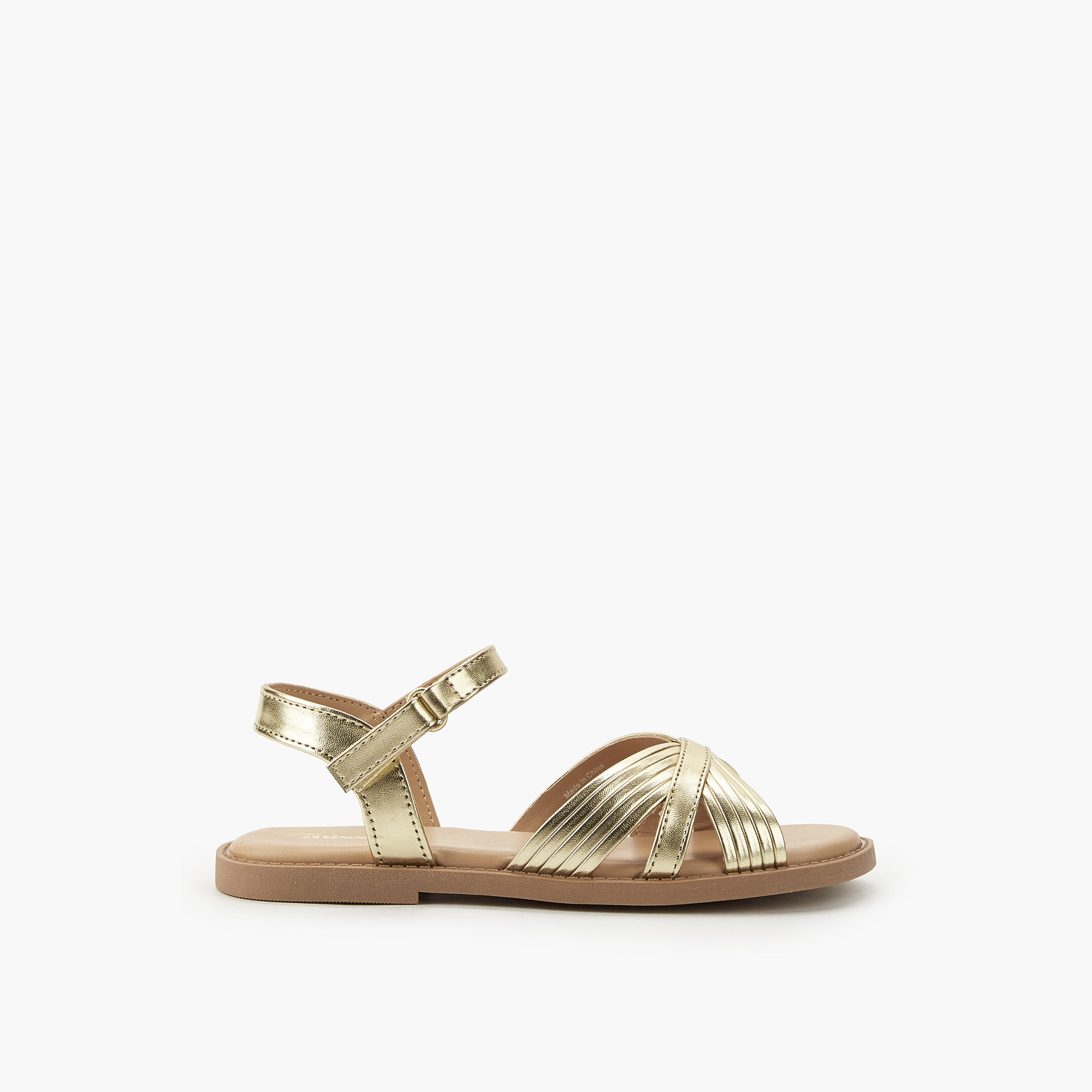 Little Missy Girls Criss-Cross Sandals-girls-shoes-sandals-image-2