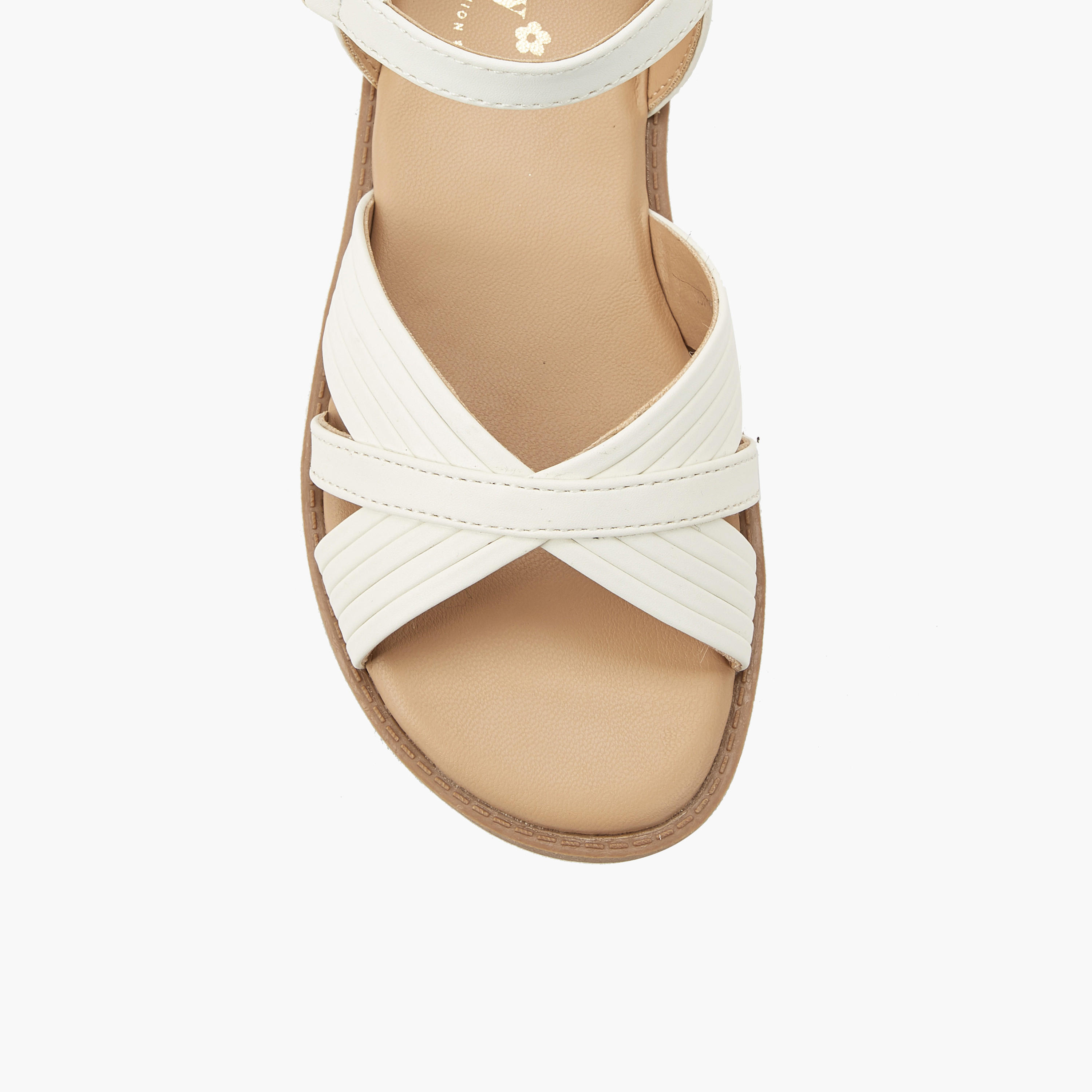 Little Missy Girls Criss-Cross Sandals-girls-shoes-sandals-image-4