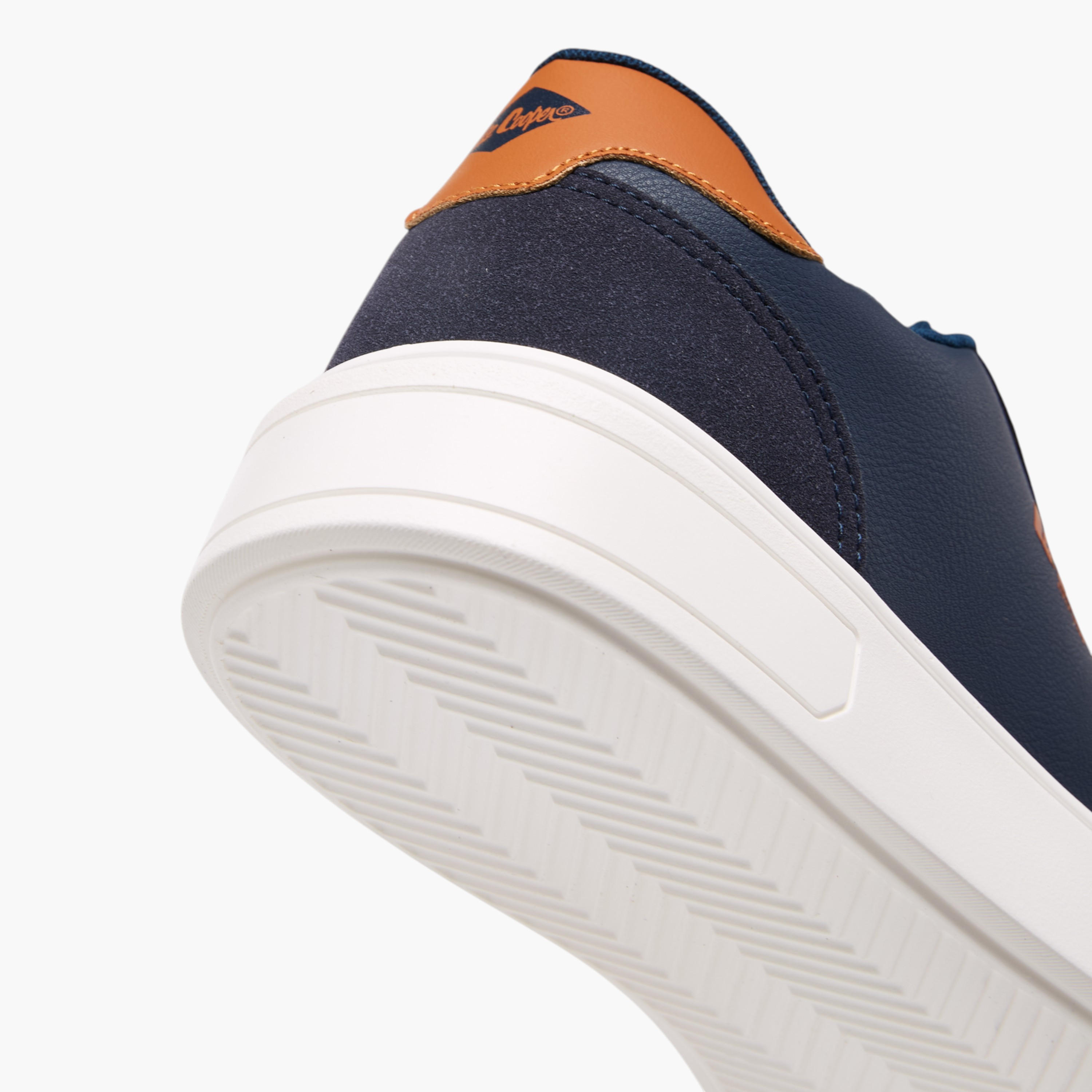 حذاء سنيكرز سادة برباط للرجال من لي كوبر-men-shoes-sneakers-image-1