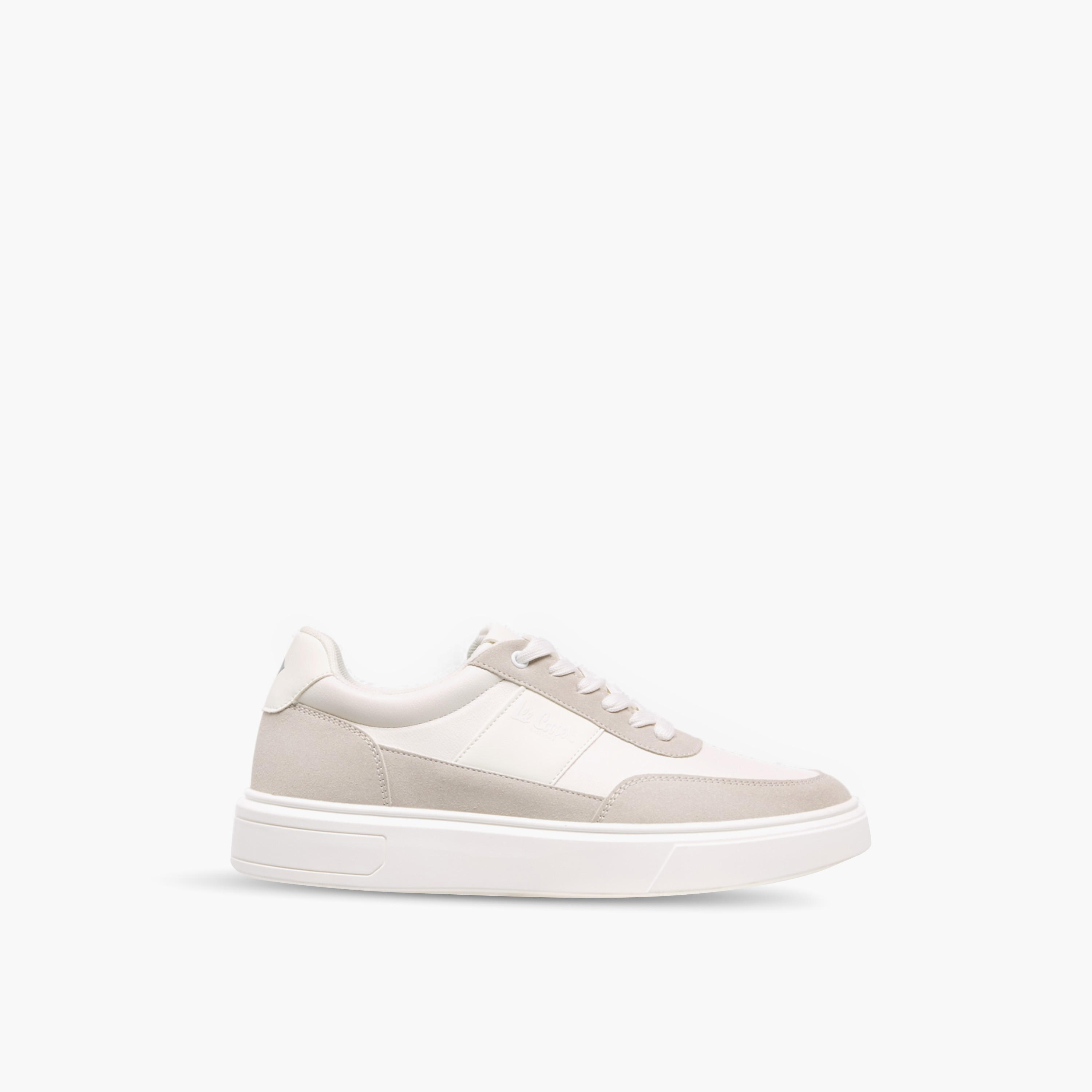 Lee Cooper Men's Solid Lace-Up Sneakers-men-shoes-sneakers-image-3