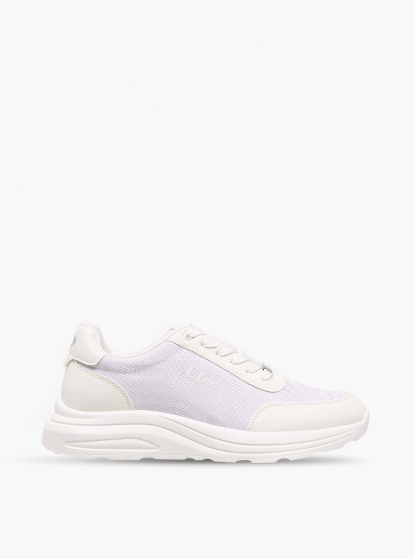 حذاء سنيكرز بطبعات مربعات ورباط إغلاق للرجال من لي كوبر-men-shoes-sneakers-image-3