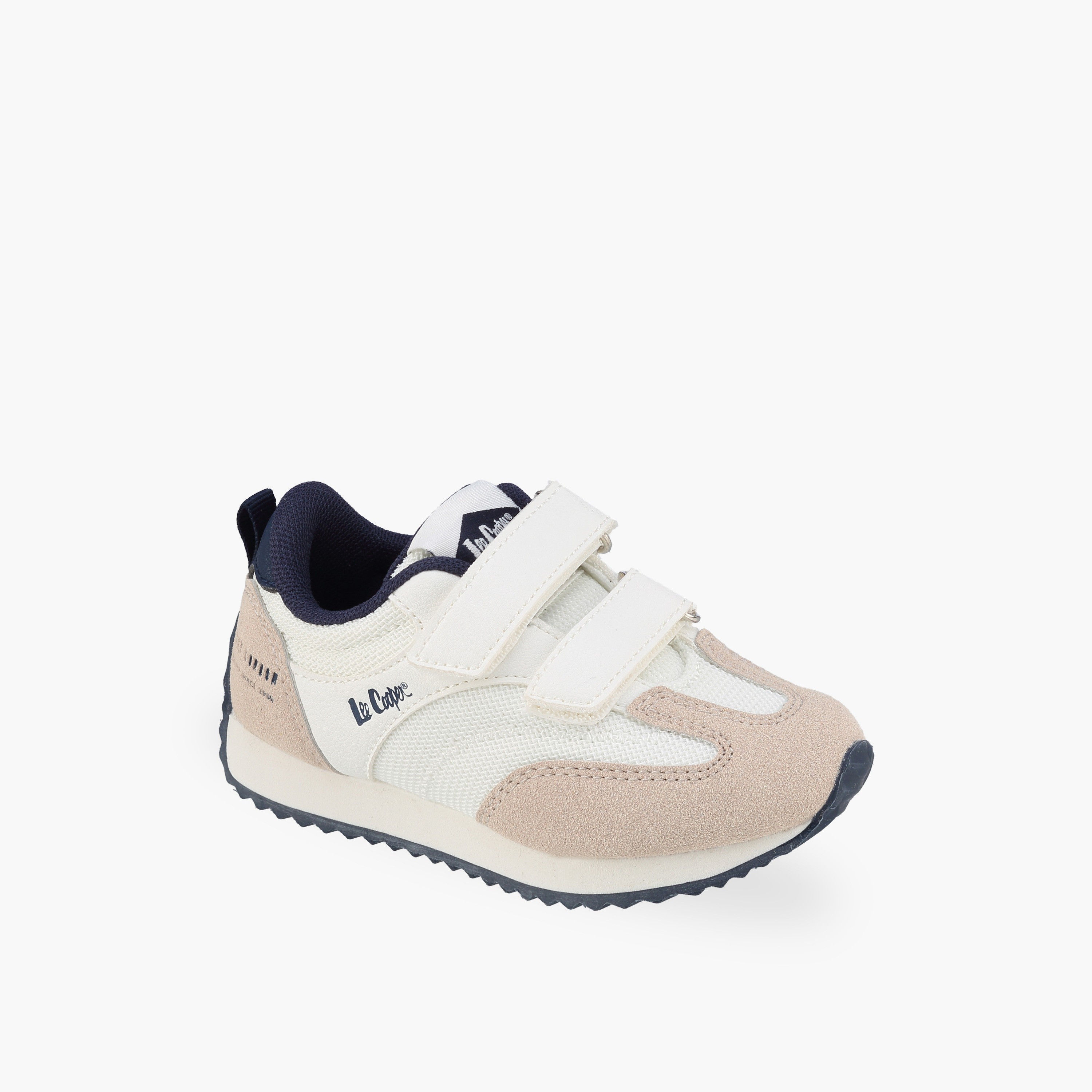 Lee Cooper Boys Colourblock Hook & Loop Sneakers-boys-shoes-sneakers-image-2