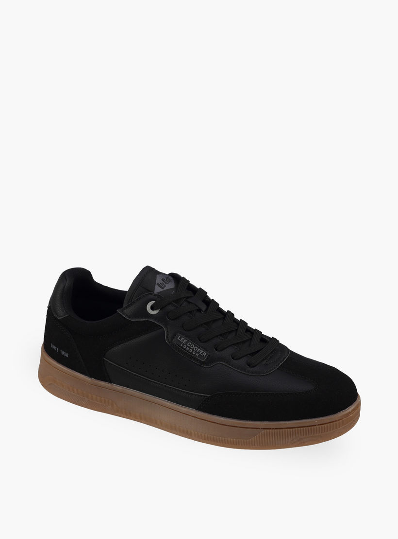 حذاء سنيكرز برباط وقوالب ملونة للرجال من لي كوبر-men-shoes-sneakers-image-2