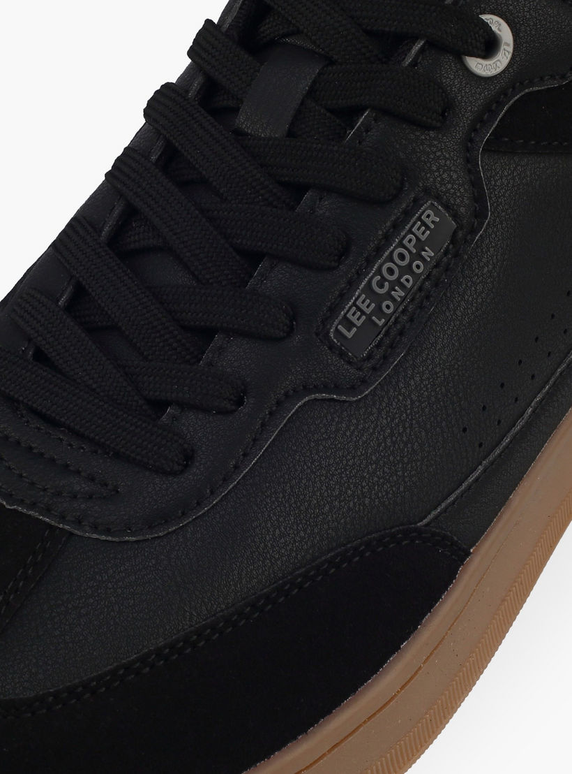 حذاء سنيكرز برباط وقوالب ملونة للرجال من لي كوبر-men-shoes-sneakers-image-4