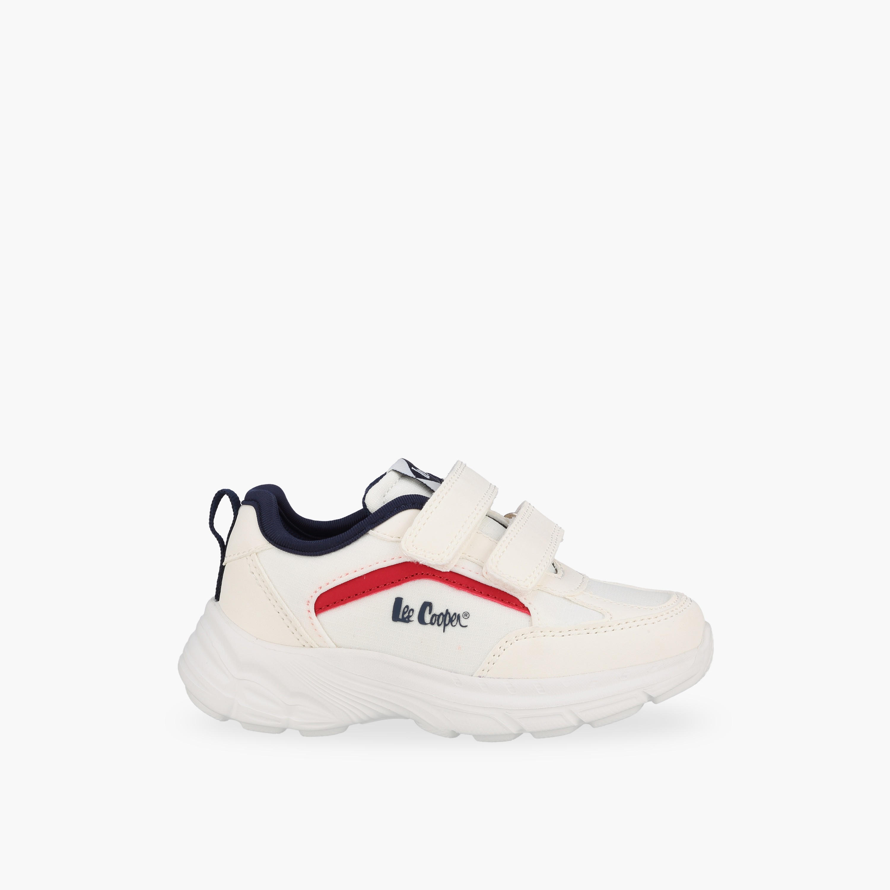 Lee Cooper Boys Logo Hook & Loop Sneakers-boys-shoes-sneakers-image-3