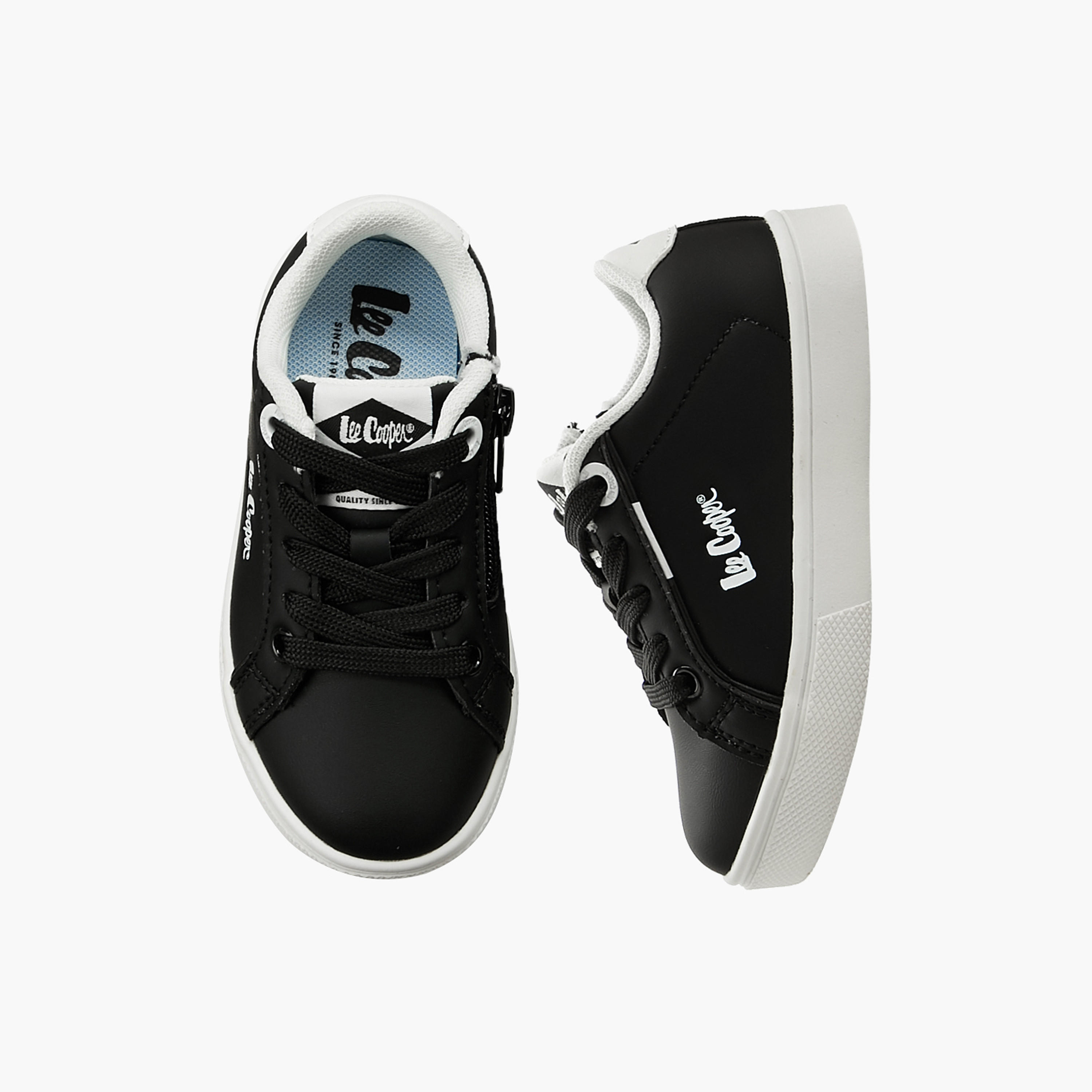 Lee Cooper Boys Lace-Up Ankle Sneakers-boys-shoes-sneakers-image-1