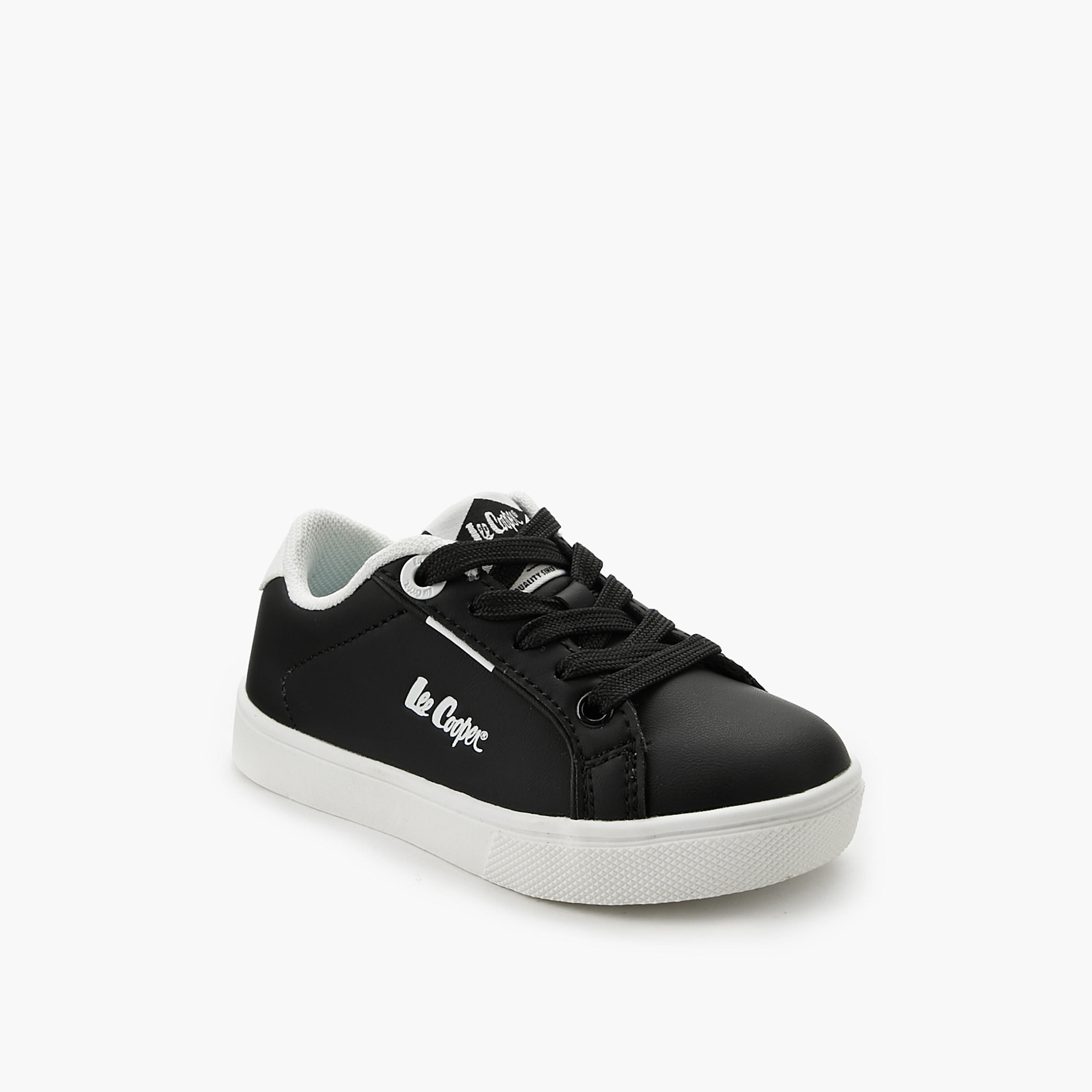Lee Cooper Boys Lace-Up Ankle Sneakers-boys-shoes-sneakers-image-2