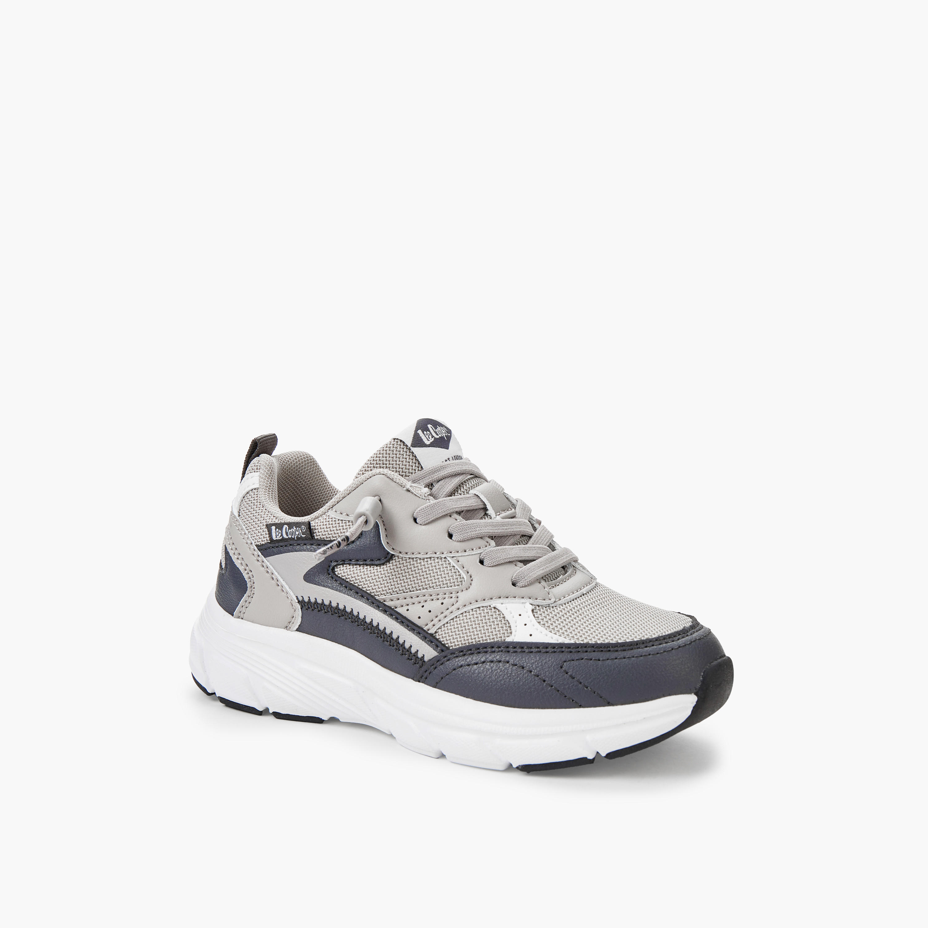 Lee Cooper Boys Lace-Up Ankle Sneakers-boys-shoes-sneakers-image-2