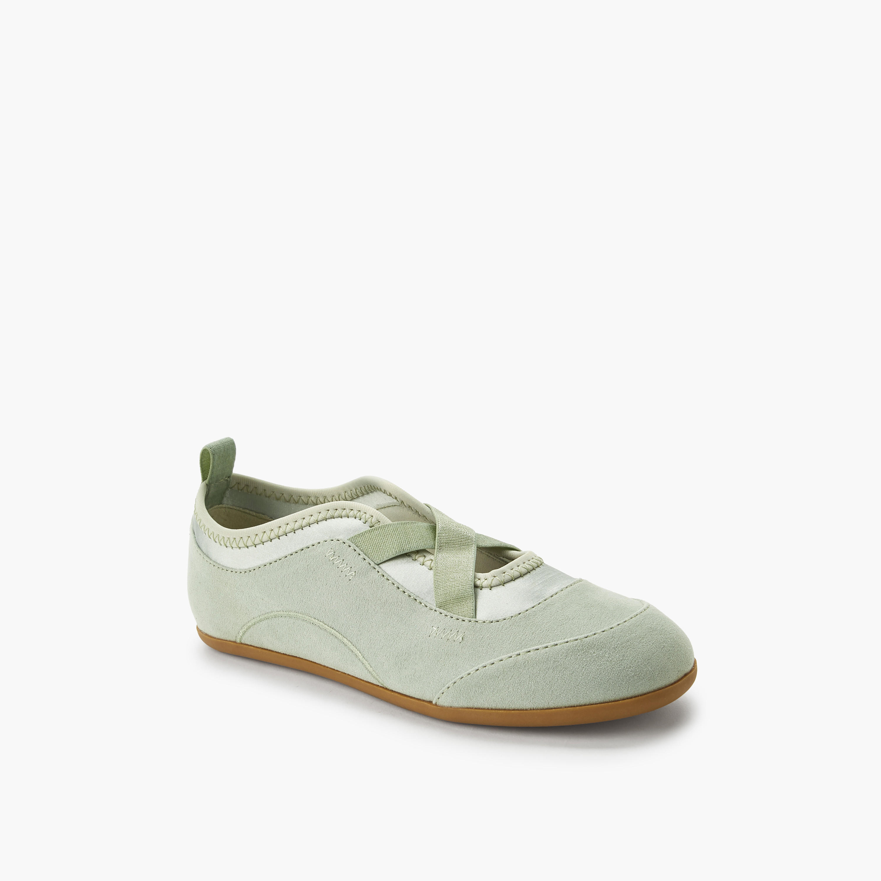Little Missy Girls Cross Strap Ballerina Shoes-girls-shoes-ballerinas-image-2
