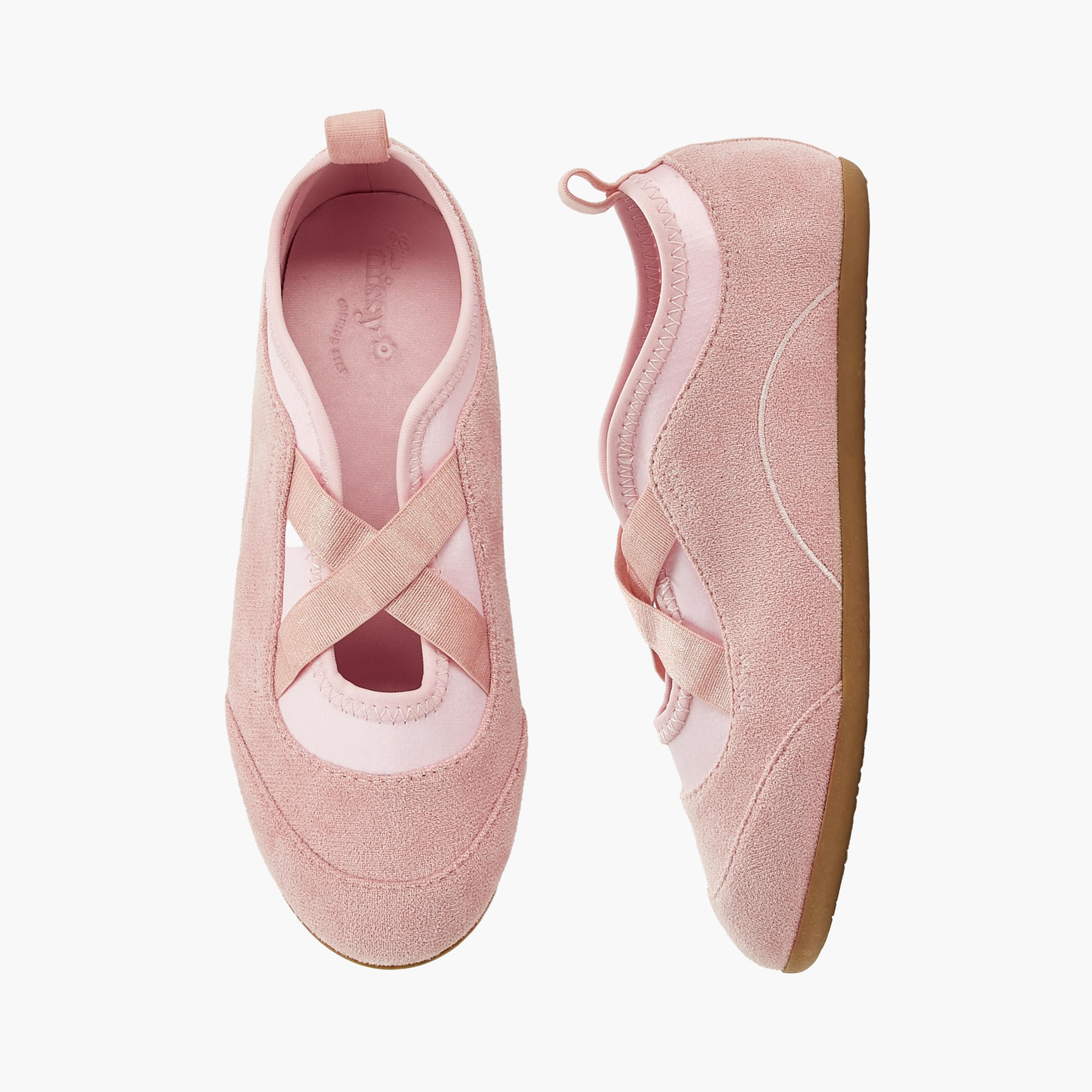 Little Missy Girls Cross Strap Ballerina Shoes-girls-shoes-ballerinas-image-1