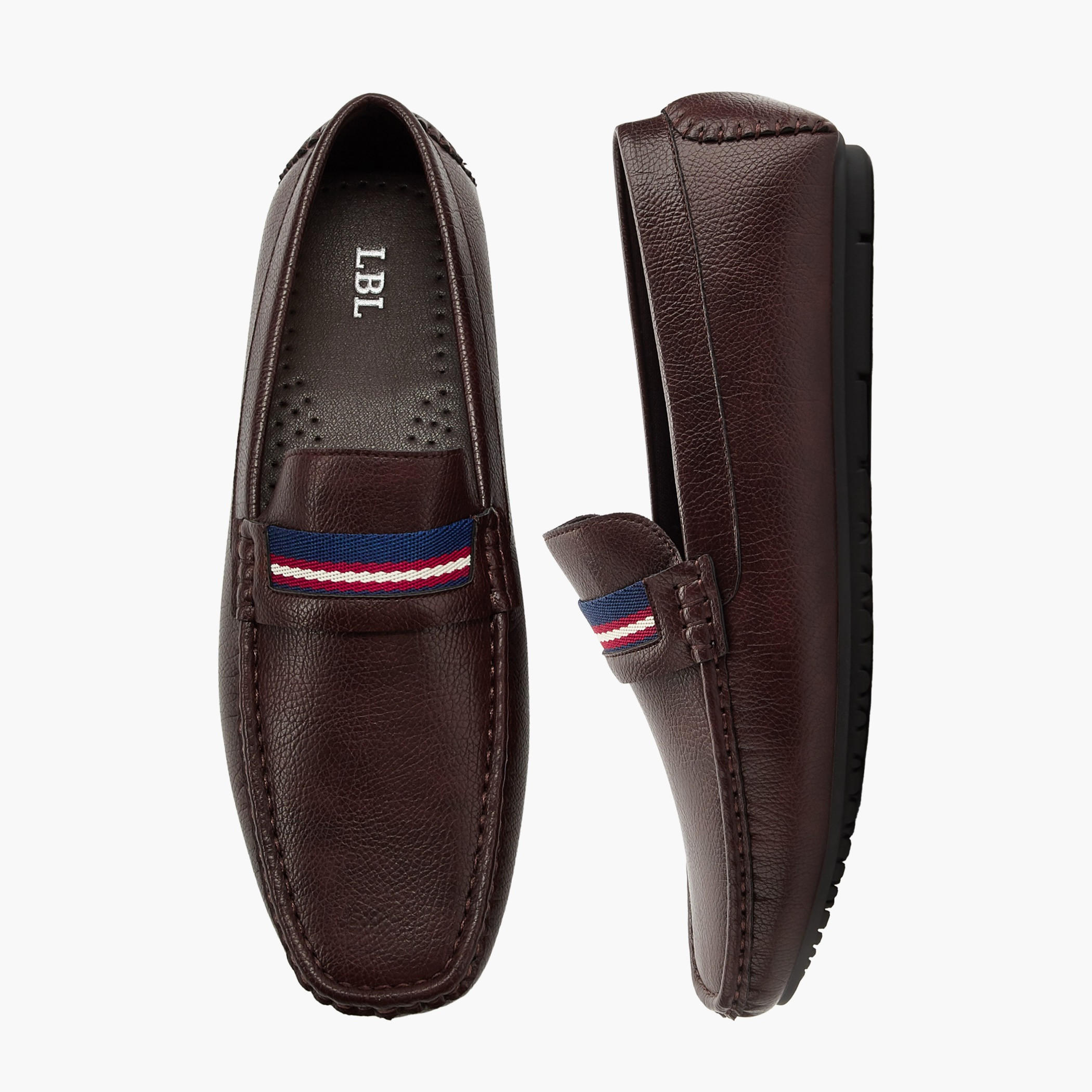 حذاء خفيف بارز الملمس للرجال من إل بي إل من شو إكسبريس-men-shoes-loafersandmoccasins-image-6