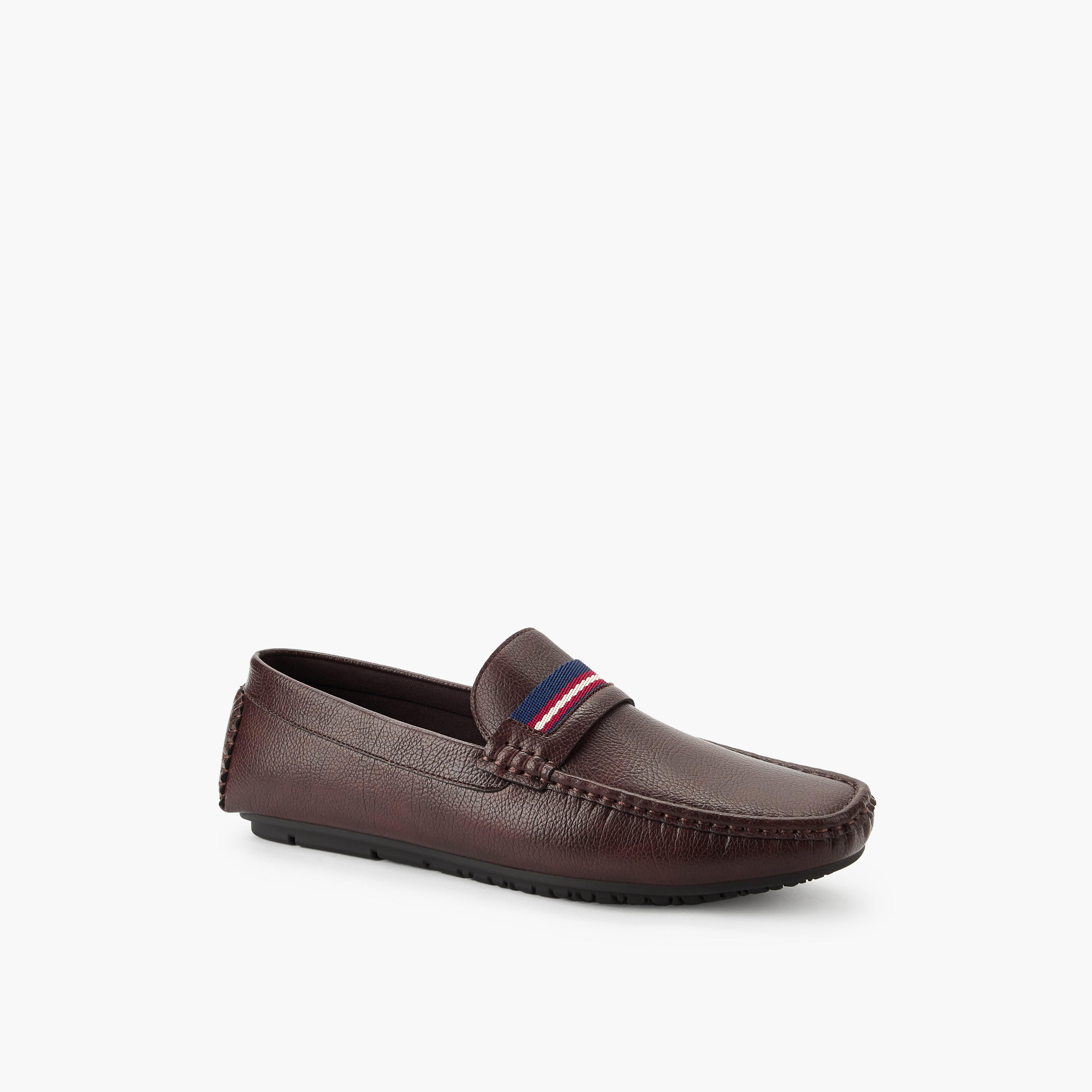 حذاء خفيف بارز الملمس للرجال من إل بي إل من شو إكسبريس-men-shoes-loafersandmoccasins-image-7