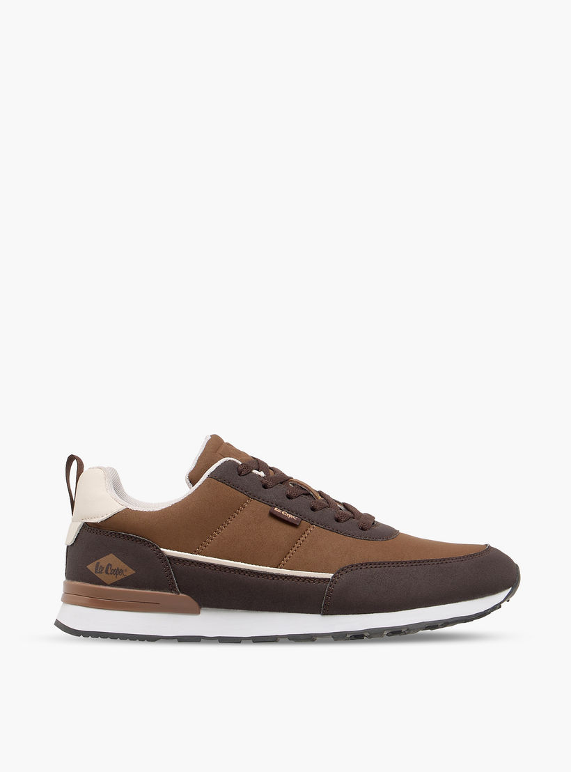 Lee Cooper Men Colourblock Lace-Up Sneakers-men-shoes-sneakers-image-3