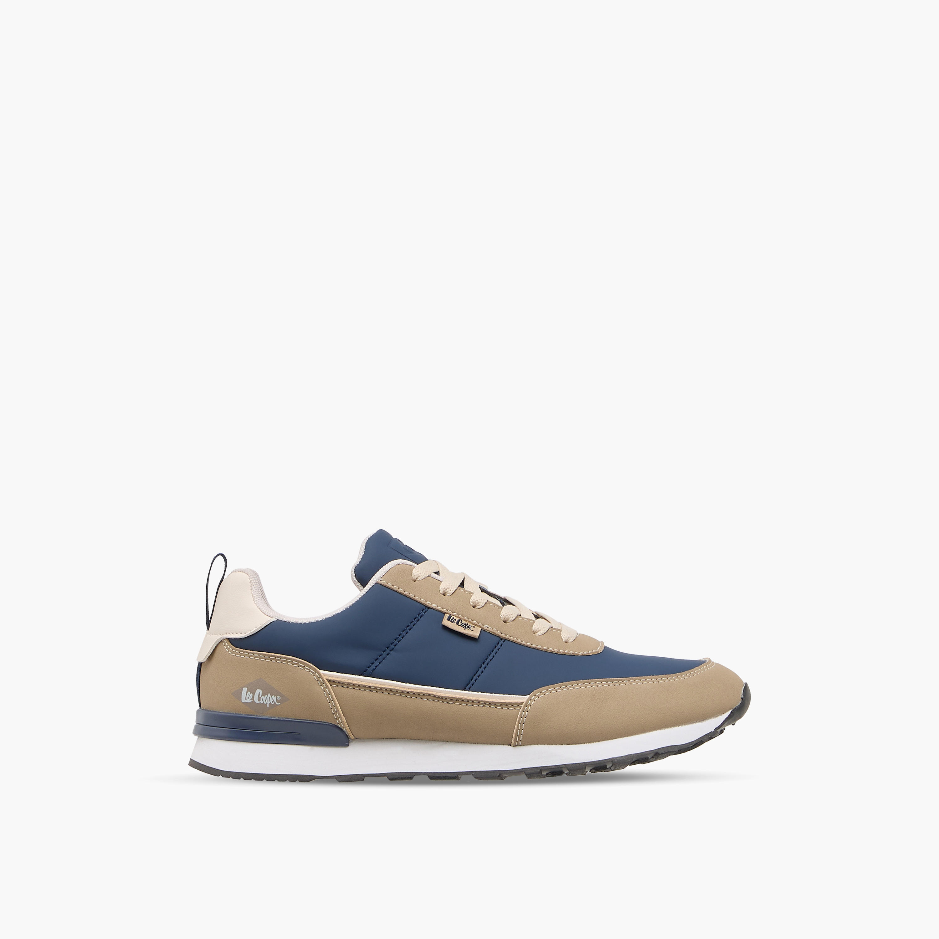 Lee Cooper Men Colourblock Lace-Up Sneakers-men-shoes-sneakers-image-3