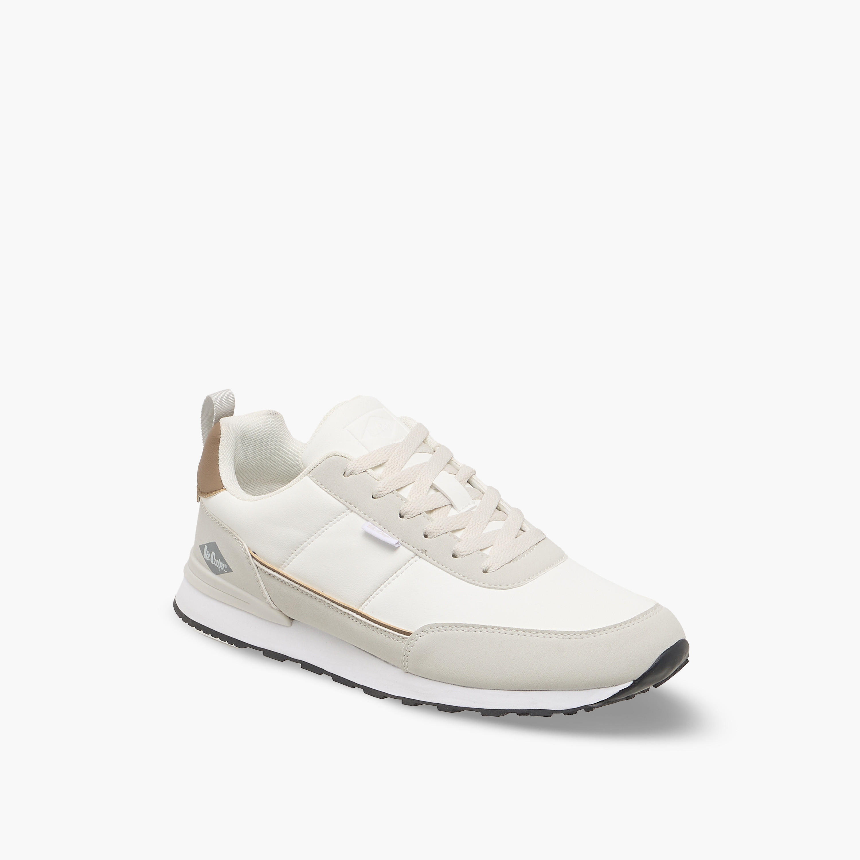 Lee Cooper Men Colourblock Lace-Up Sneakers-men-shoes-sneakers-image-2
