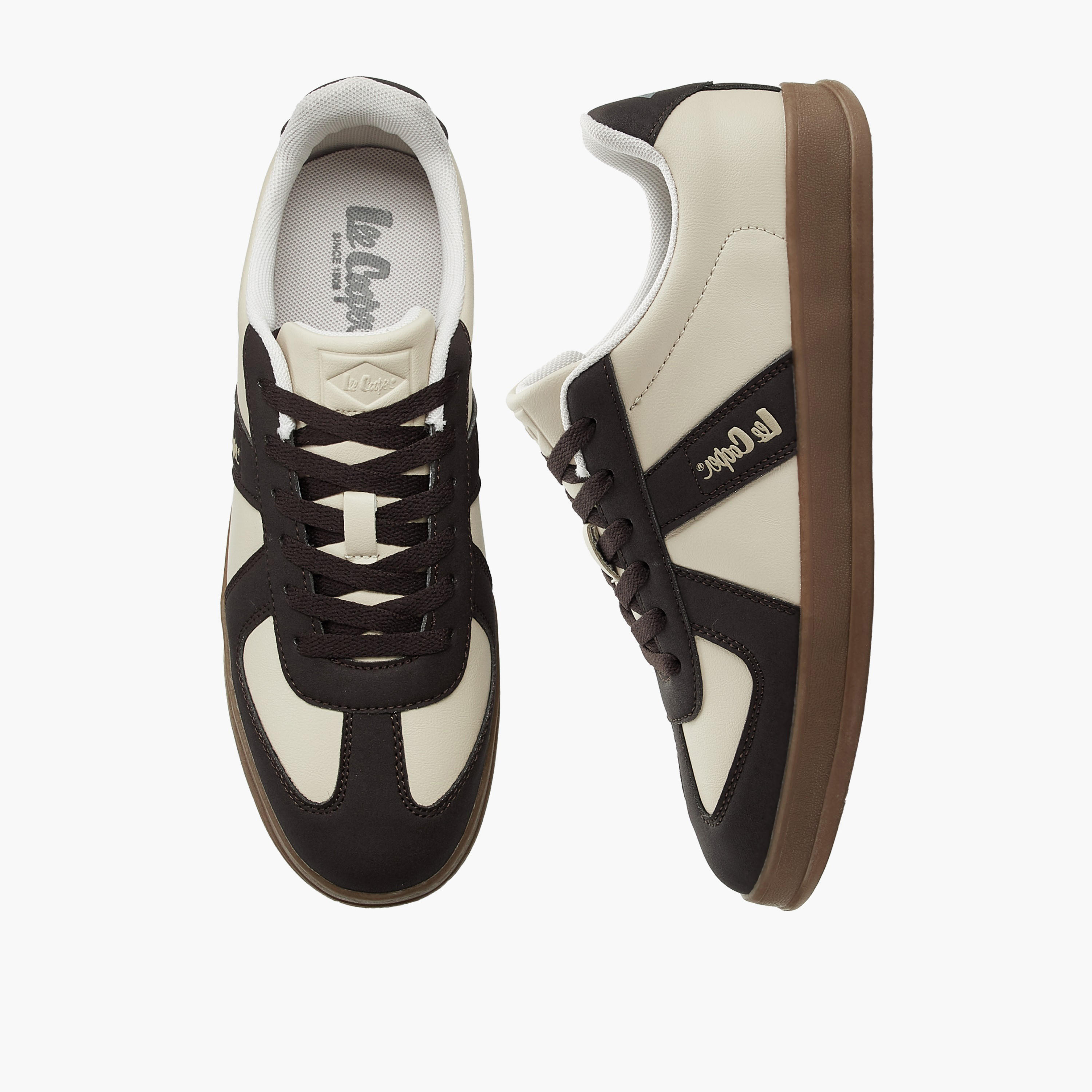 Lee Cooper Men Lace-Up Ankle Sneakers-men-shoes-sneakers-image-1