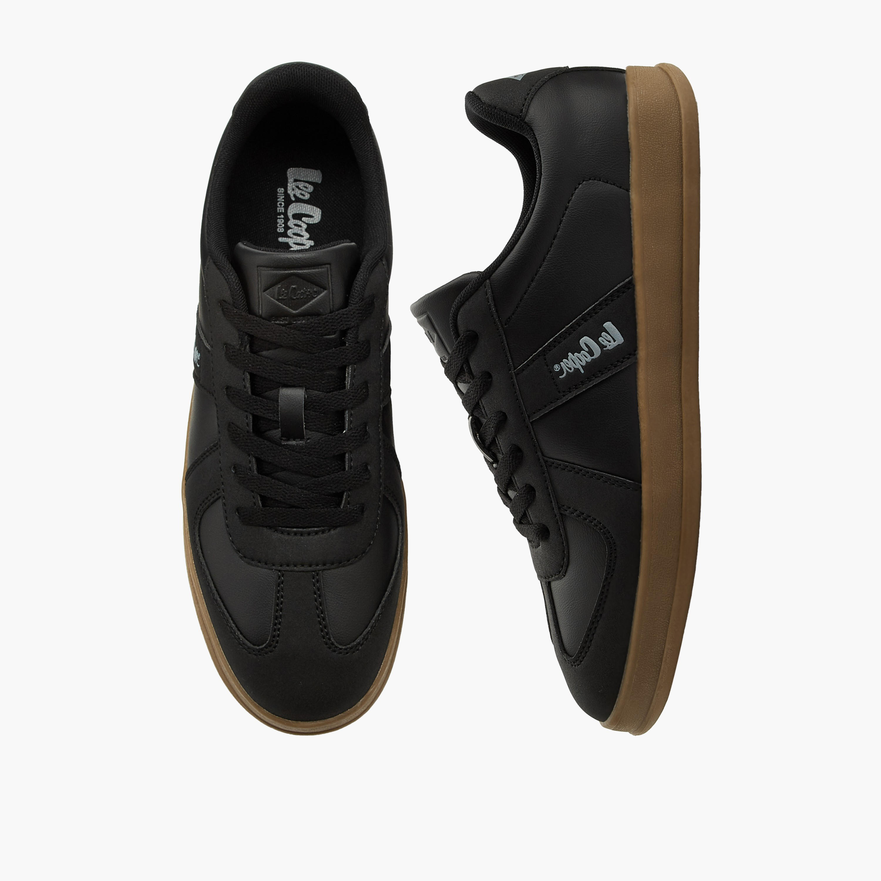 Lee Cooper Men Lace-Up Ankle Sneakers-men-shoes-sneakers-image-1
