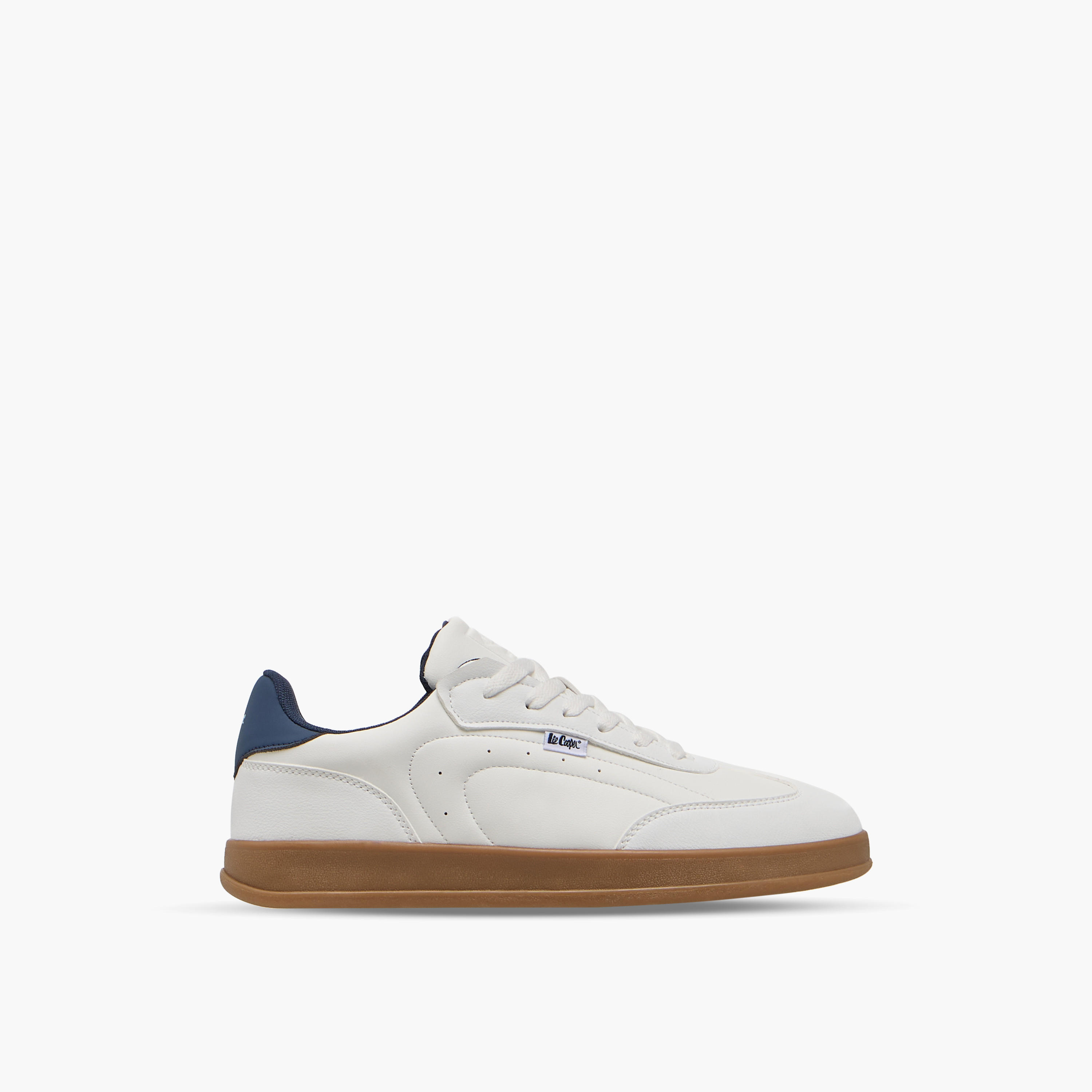 Lee Cooper Men Panelled Lace-Up Sneakers-men-shoes-sneakers-image-3