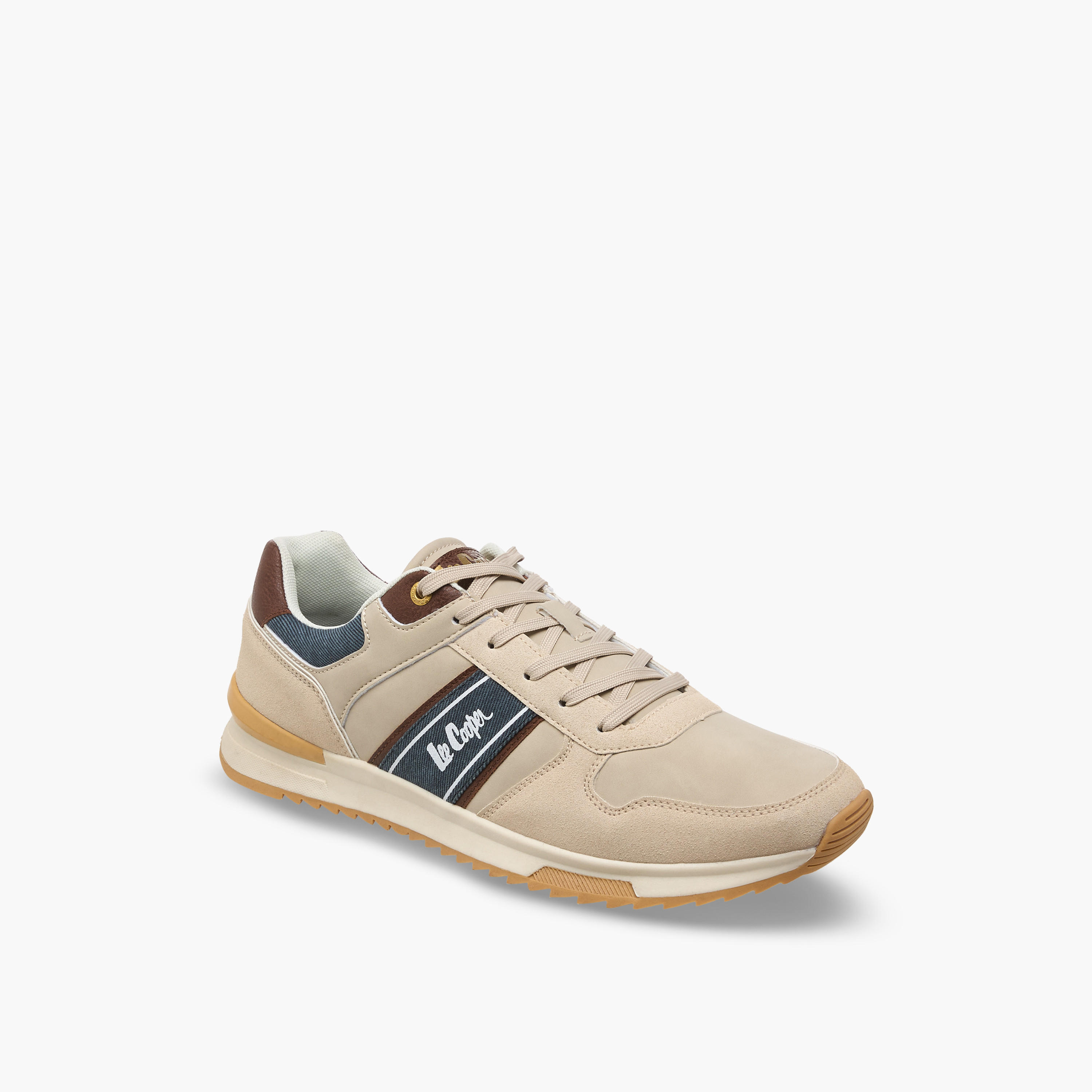 Lee Cooper Men Lace-Up Ankle Sneakers-men-shoes-sneakers-image-2
