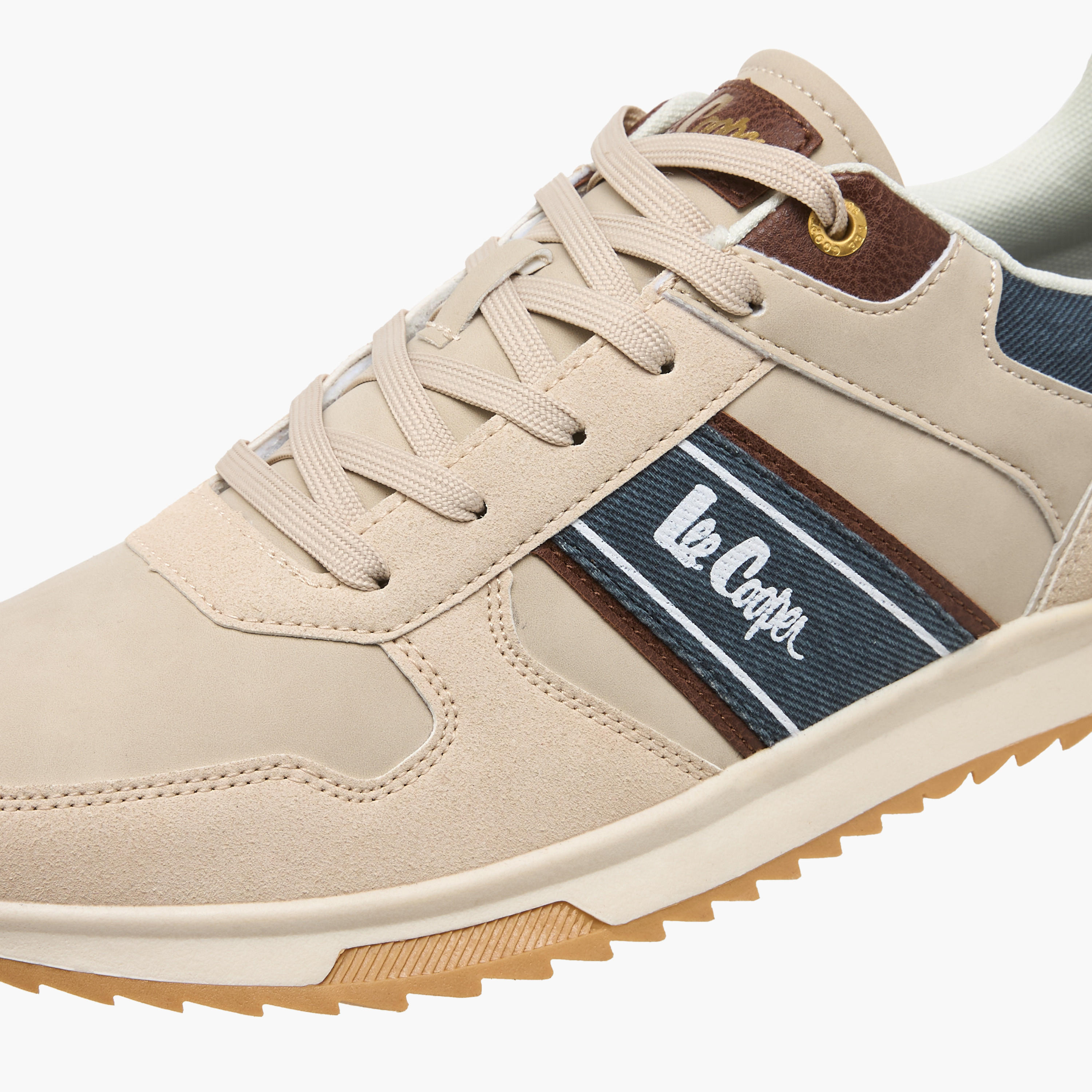 Lee Cooper Men Lace-Up Ankle Sneakers-men-shoes-sneakers-image-4