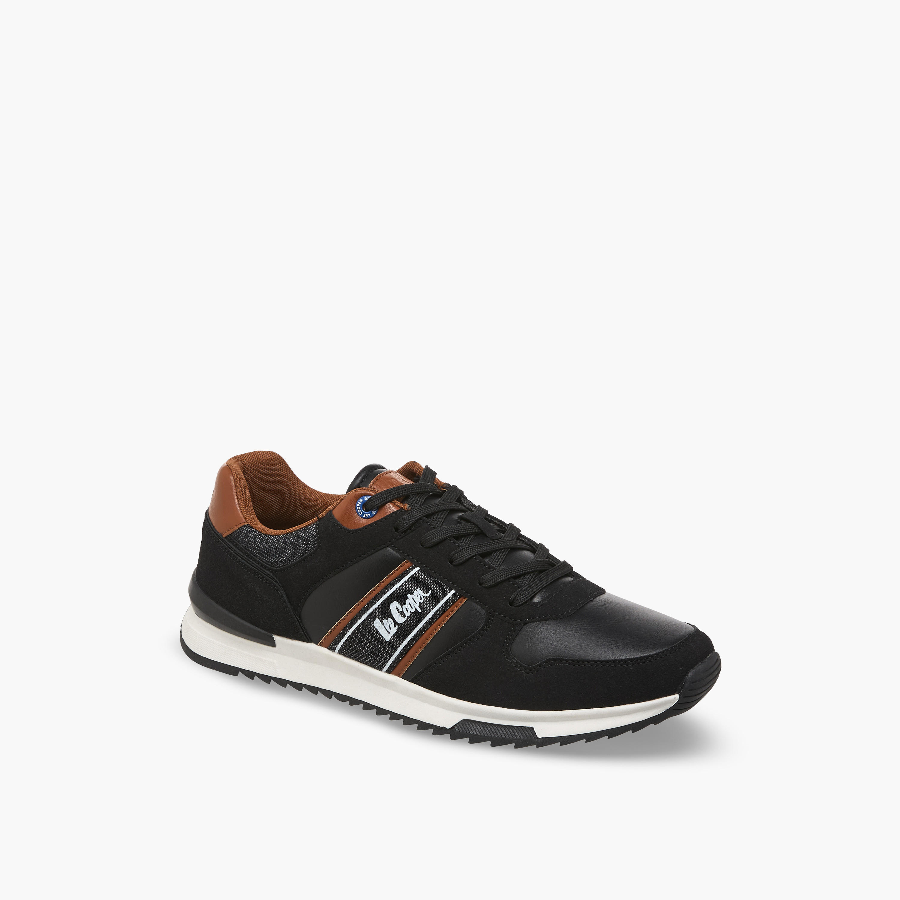 Lee Cooper Men Lace-Up Ankle Sneakers-men-shoes-sneakers-image-2