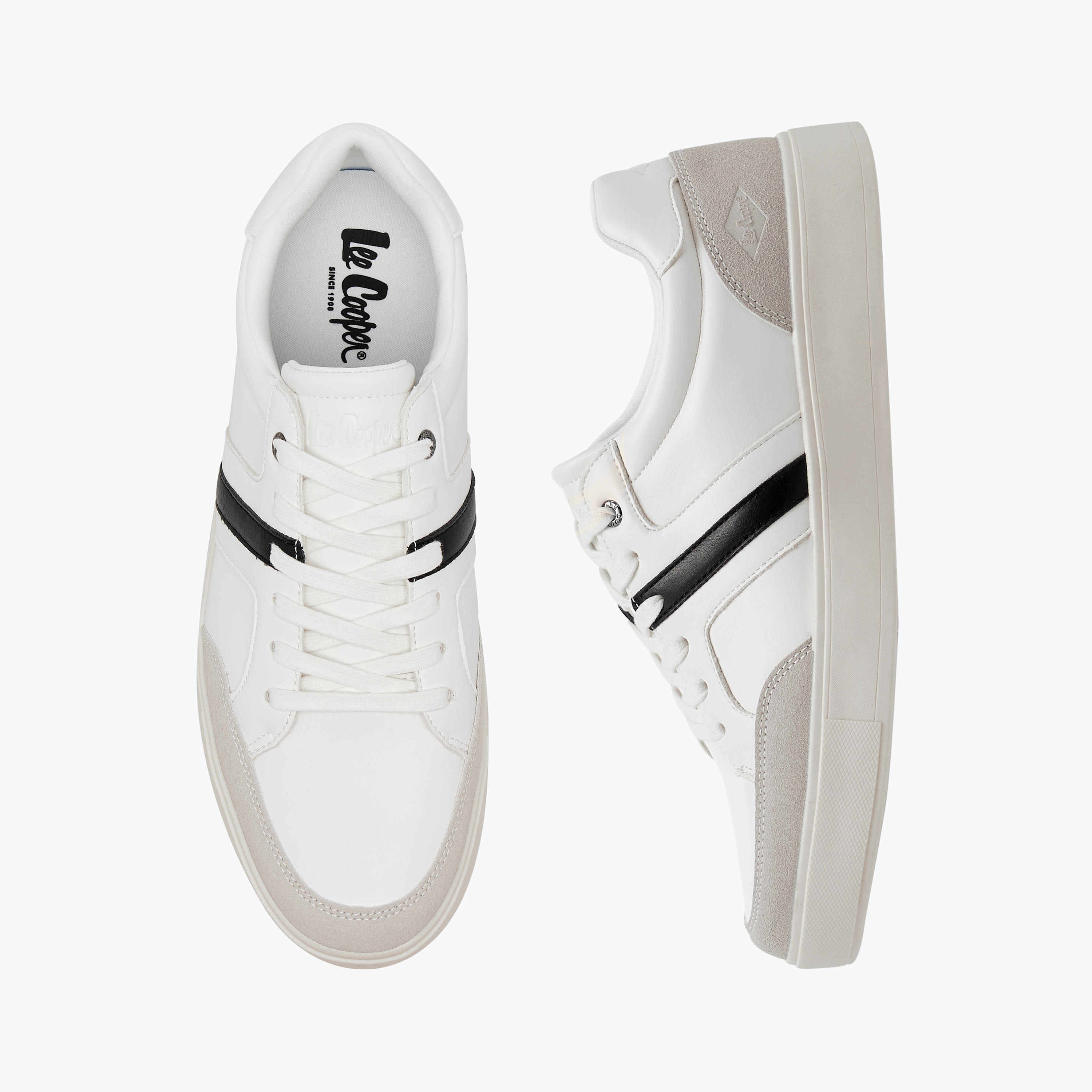 Lee Cooper Men Lace-Up Ankle Sneakers-men-shoes-sneakers-image-1