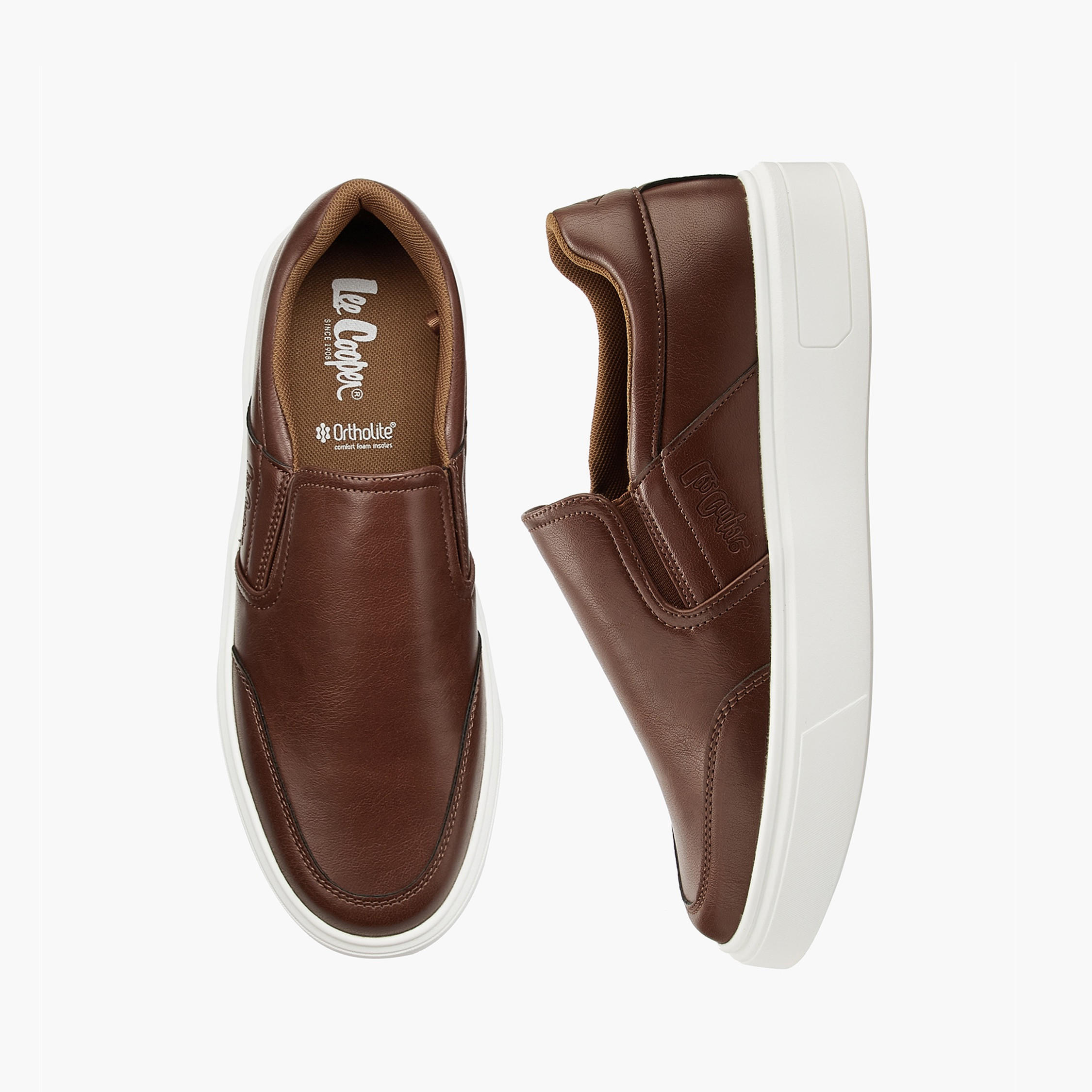 Lee Cooper Men's Slip-On Ortholite Loafers-men-shoes-loafersandmoccasins-image-1