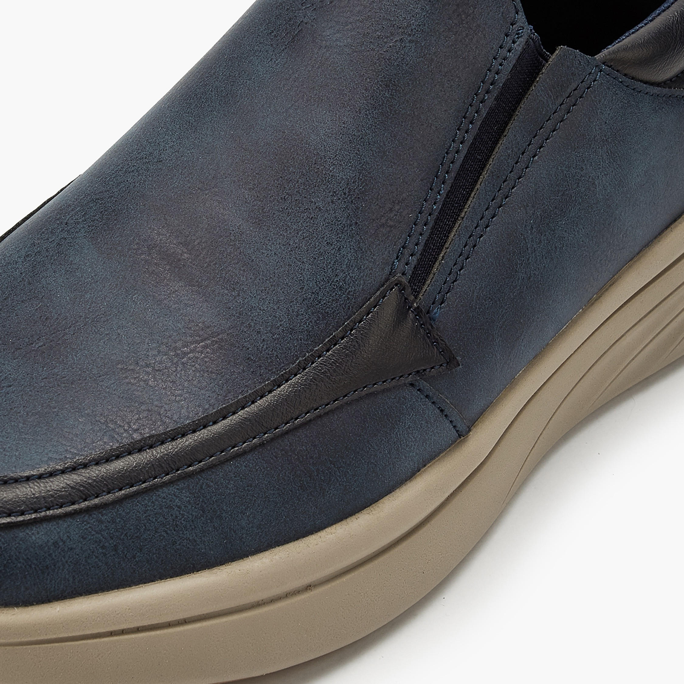 Lee Cooper Men's Solid Slip-On Ortholite Loafers-men-shoes-loafersandmoccasins-image-4