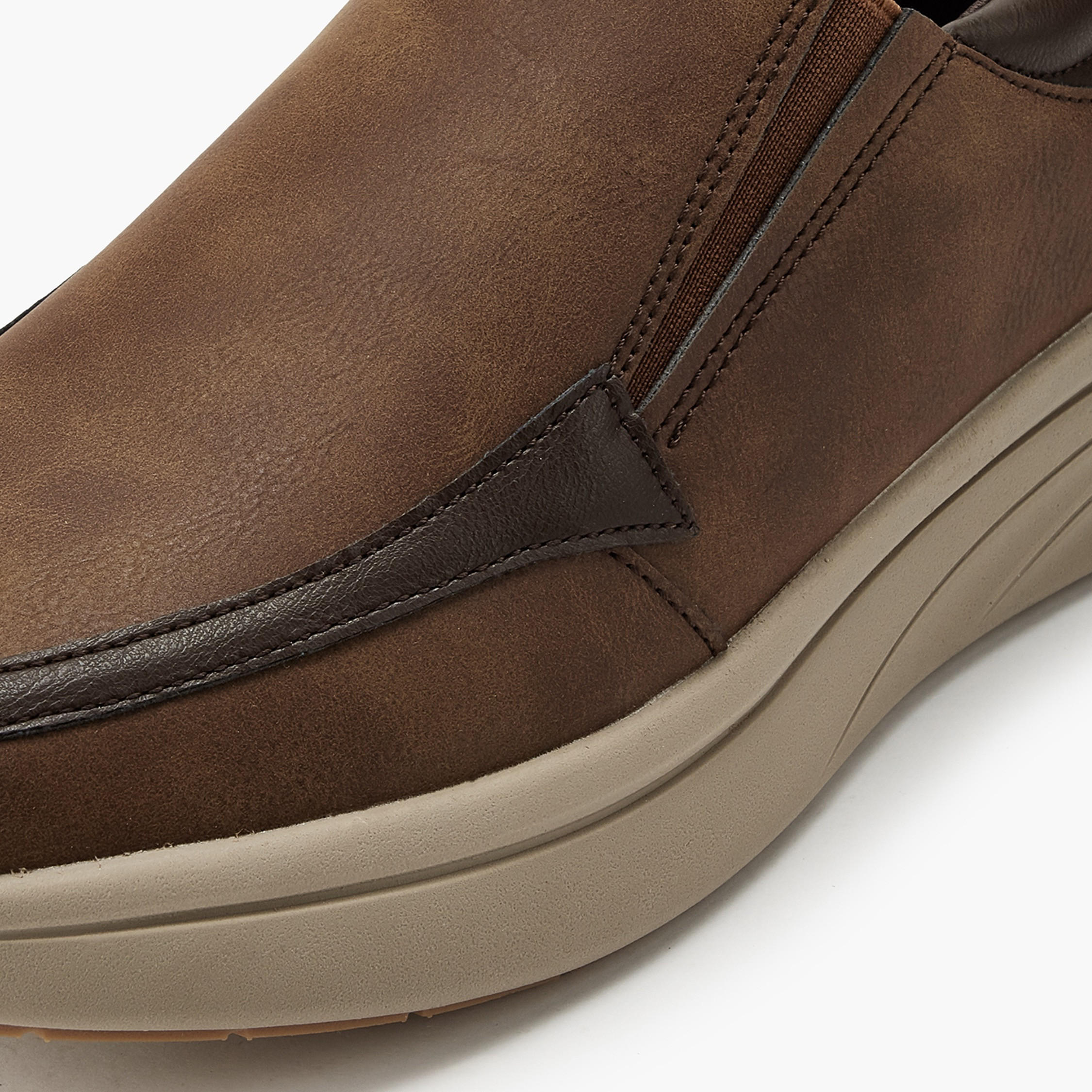 Lee Cooper Men's Solid Slip-On Ortholite Loafers-men-shoes-loafersandmoccasins-image-4